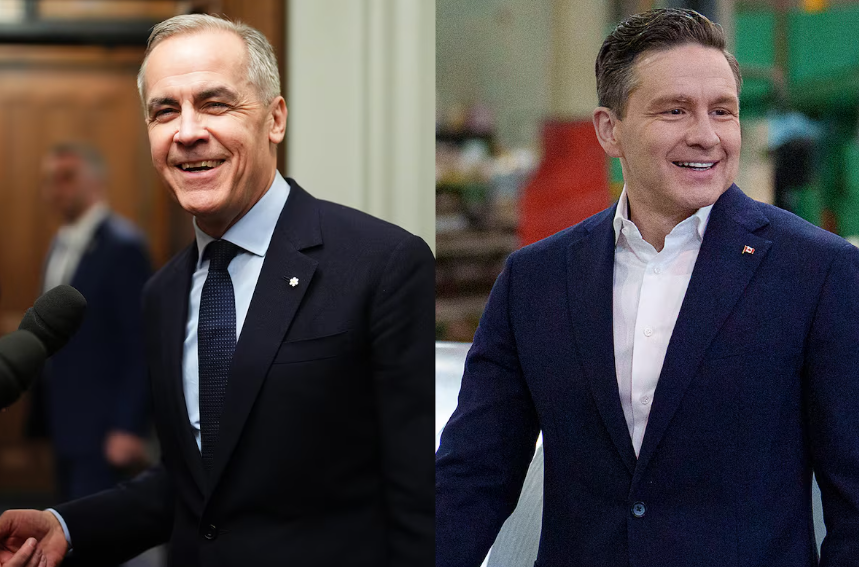 Carney, Poilievre appear on popular talk show in play for Quebec voters