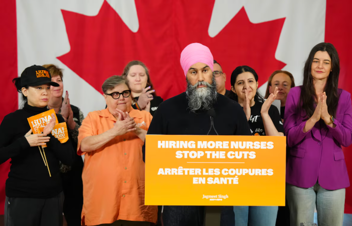 Singh pitches NDP health care plan, promises to hire 35,000 nurses by 2030