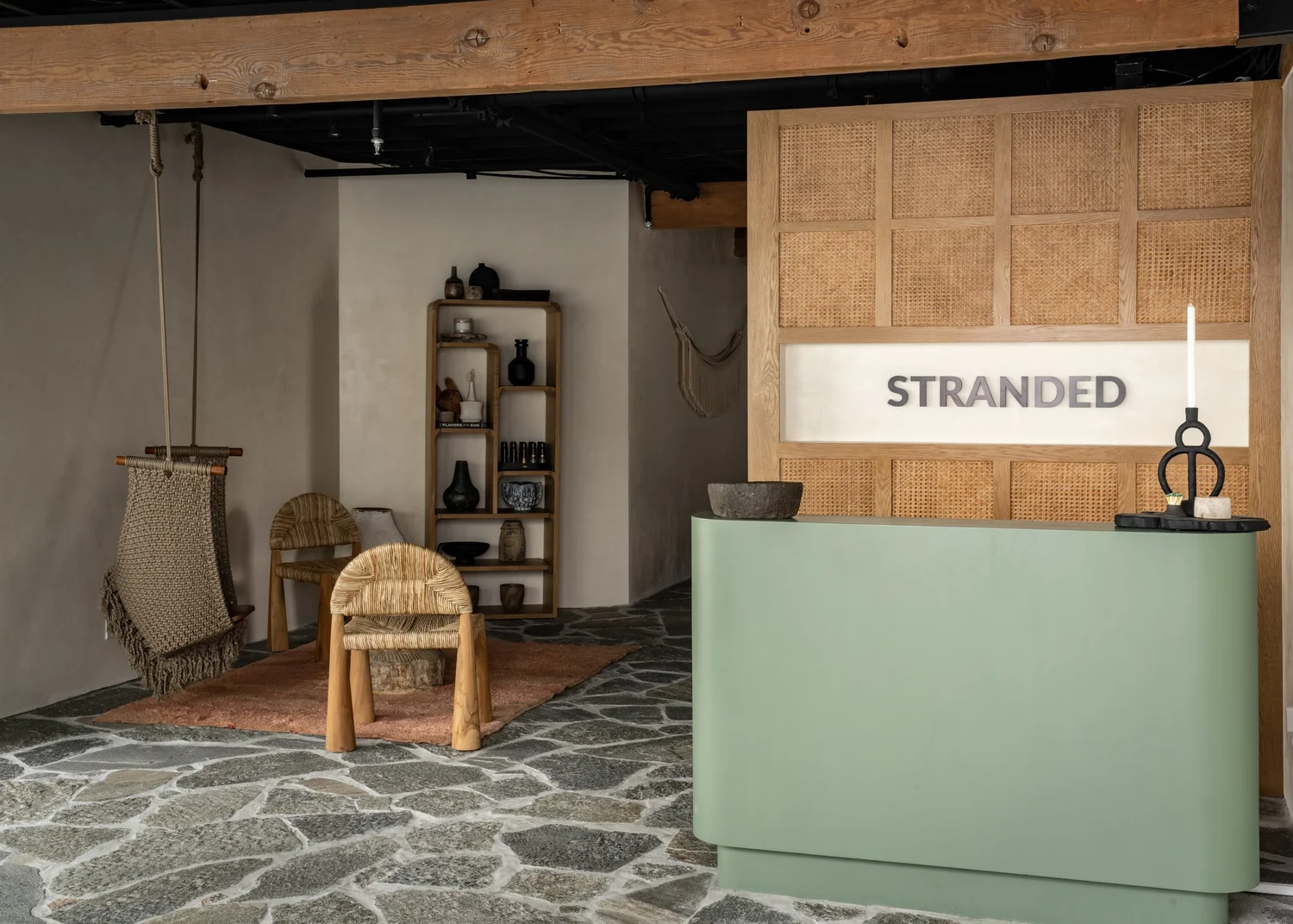 Stranded Salon by Laura Brophy Interiors | Costa Mesa Salon Design ...