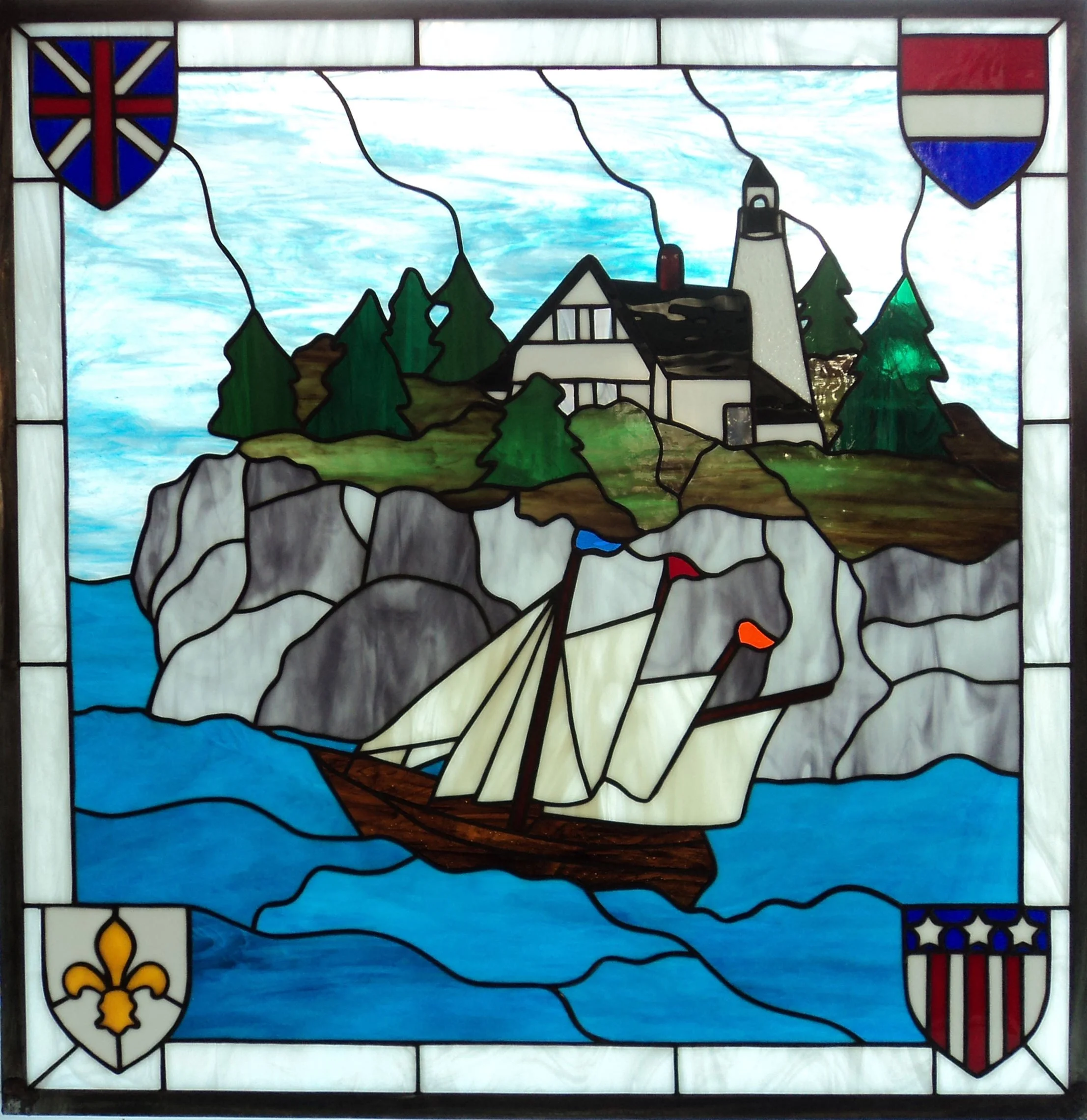 Commission Dyce Head Light - 178 pieces - 29" x 29"