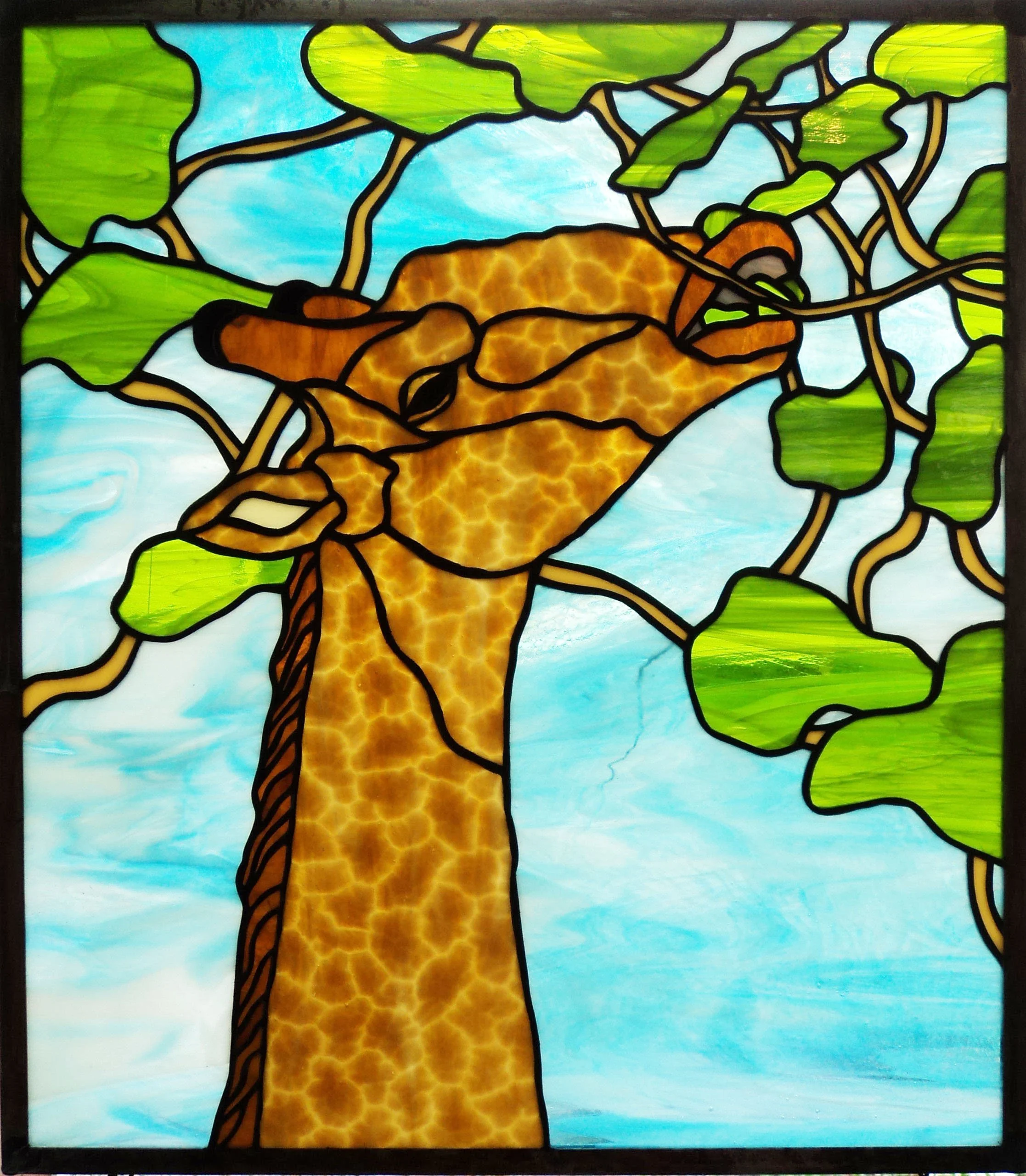 Gentle Giraffe - 140 pieces - 17.5" x 20"