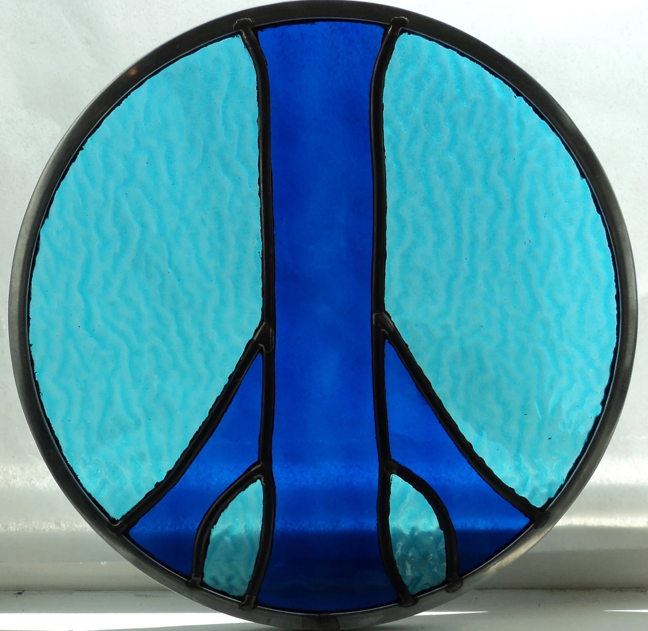 Commission Leaded Peace - 5 pieces - 14" diameter
