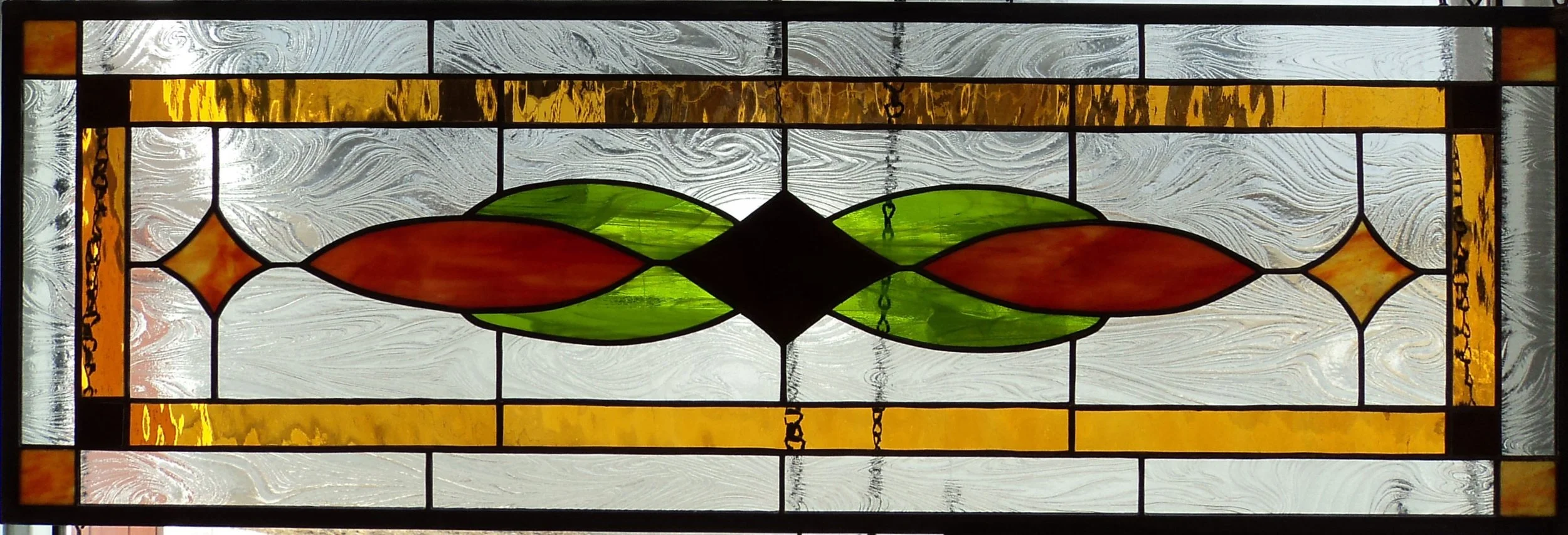 Commission Victorian Transom - 47 pieces - 36" x 12"