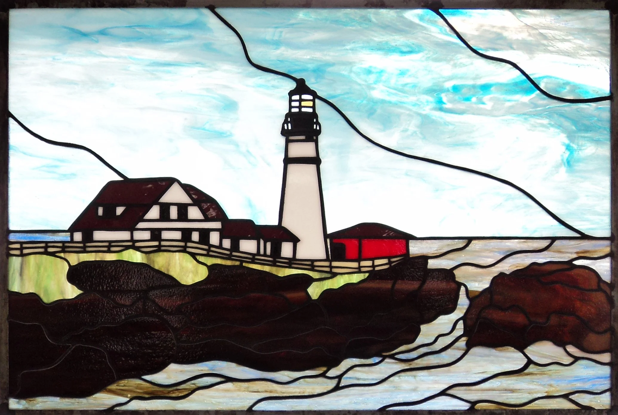 Portland Head Light - 154 pieces - 24.5" x 16.5"