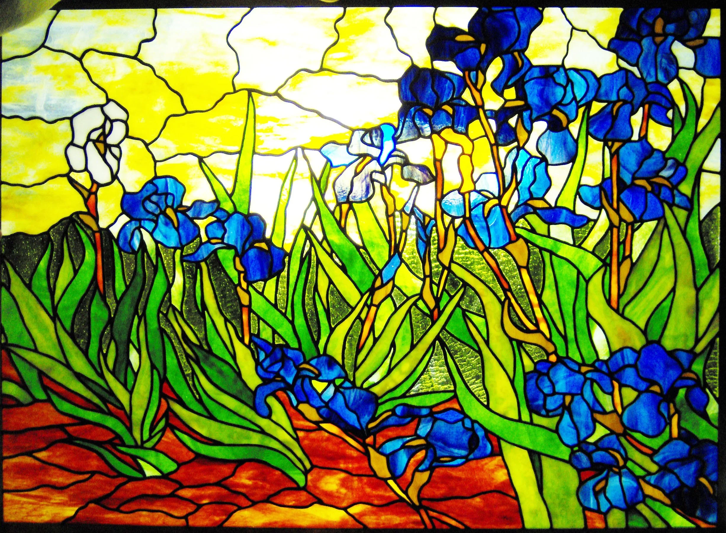 Van Gogh Irises - 589 pieces - 31.25" x 24"