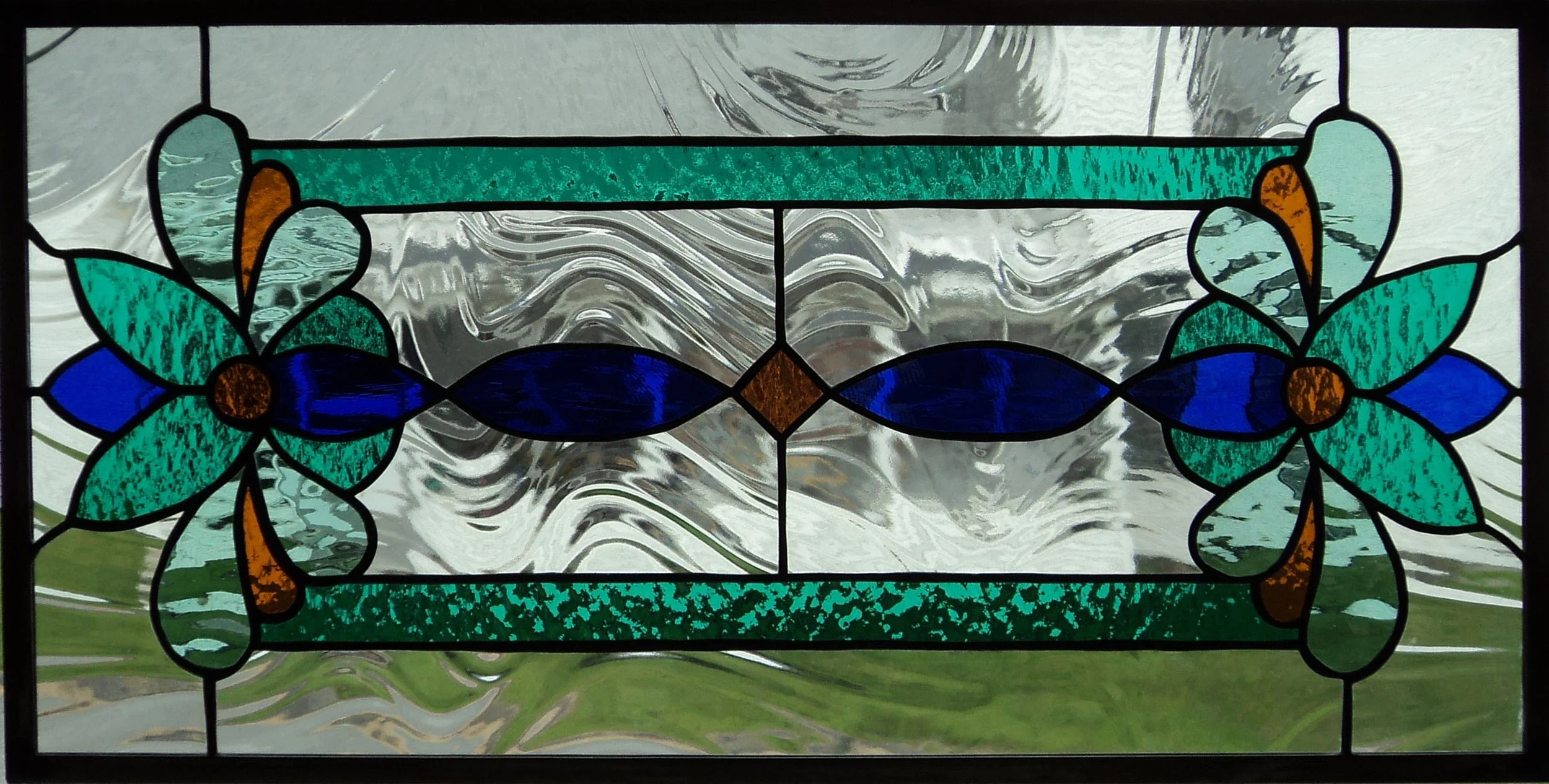 Victorian Transom - 44 pieces - 24.5" x 12.5"