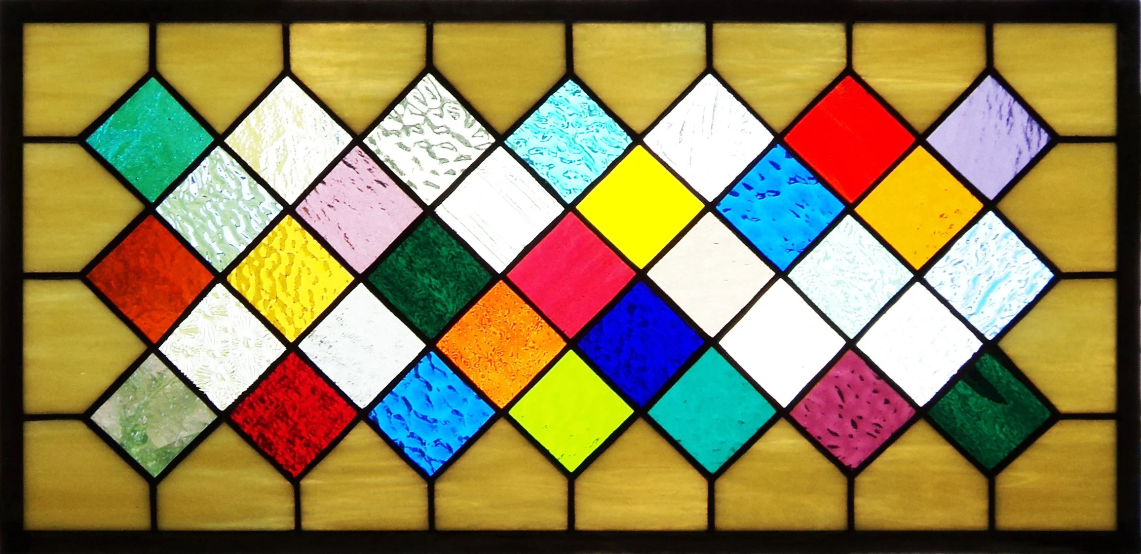 Patchwork - 53 pieces - 10.5" x 21.5"