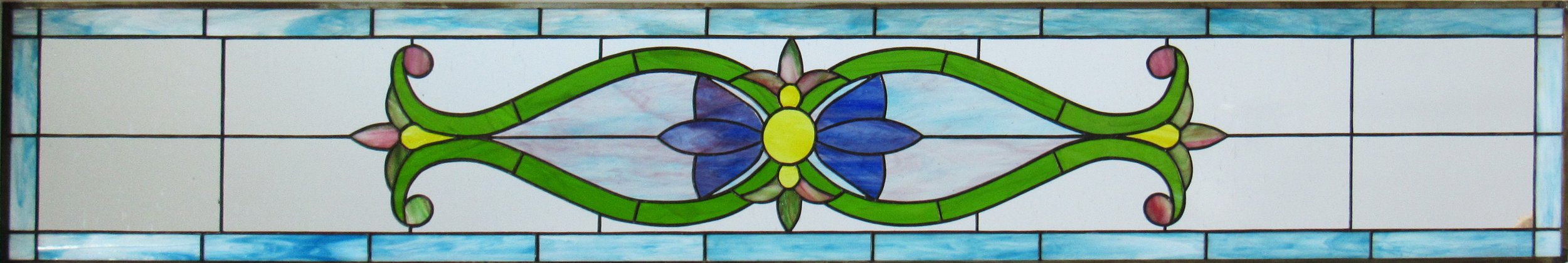 Commission Victorian Transom - 92 pieces - 60" x 10"