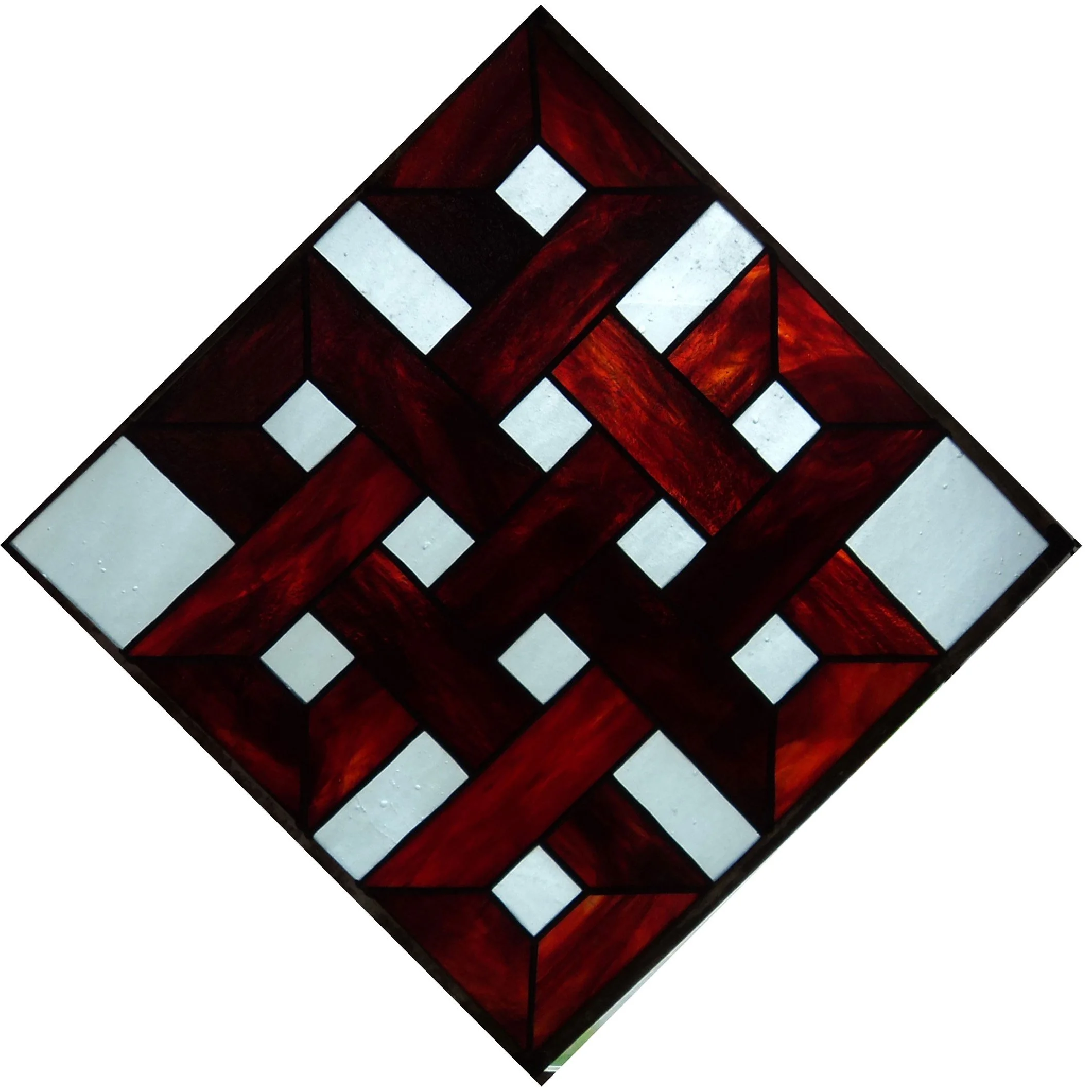 Tibetan Endless Knot - 39 pieces - 19" x 19"