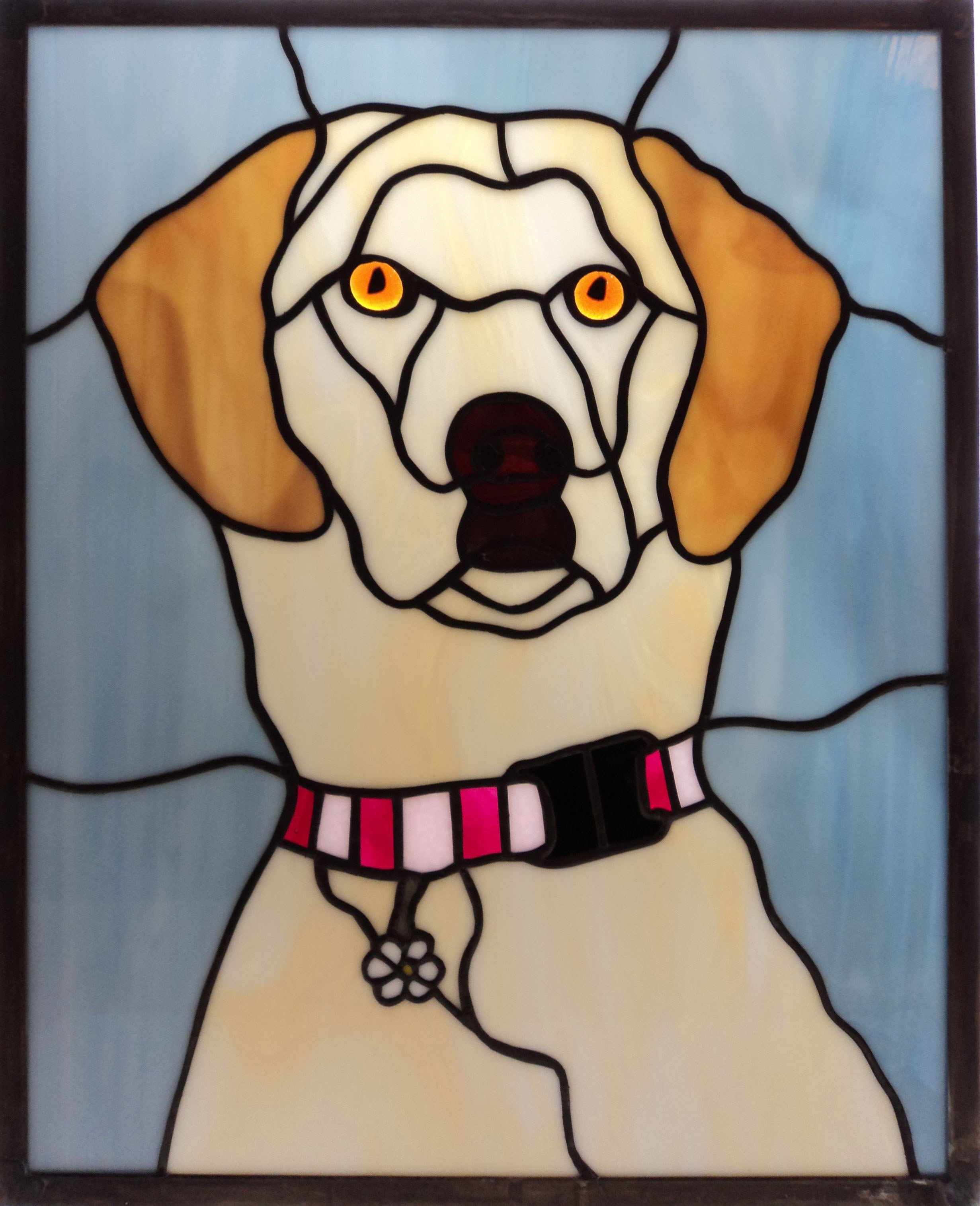 Commission Daisy the Dog - 62 pieces - 13.5" x 16.5"