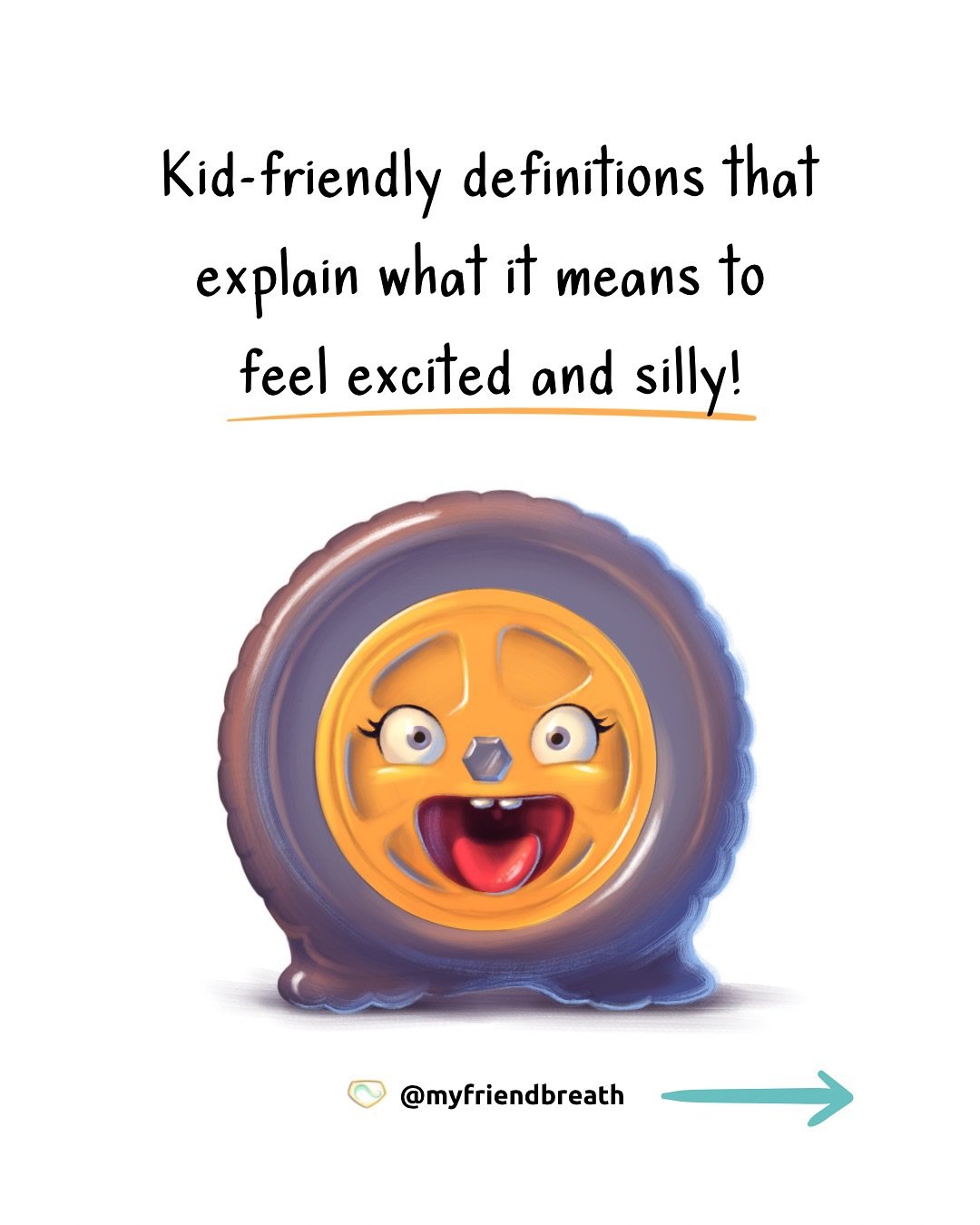 All kids and grown ups feel excited or silly sometimes. It&rsquo;s part of being alive 😜

Use these slides to help your child differentiate between these two emotional states, and have a conscious conversation about how being in this energy can impa