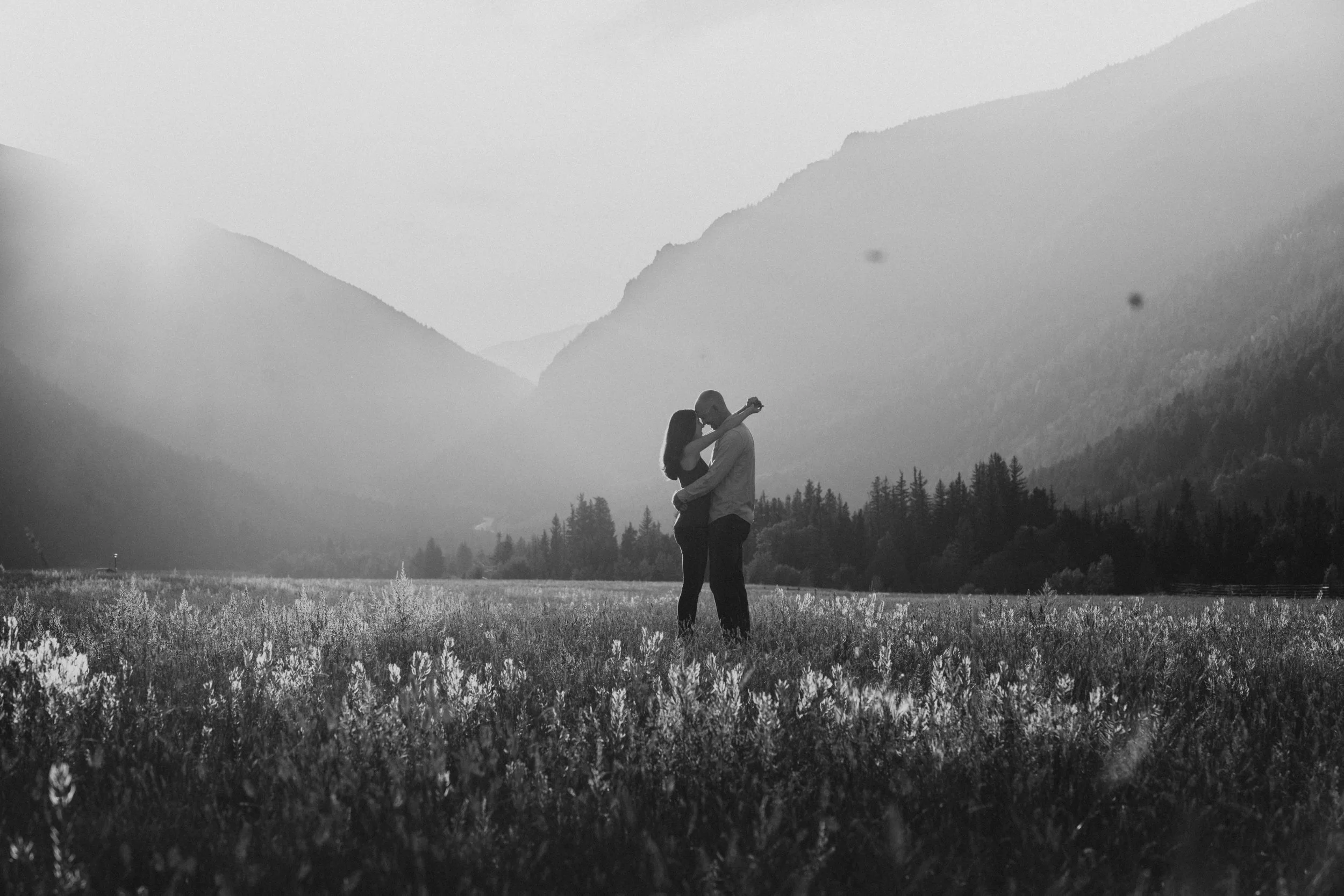 Loveland Colorado Engagement AFrame Home Xan + Matt — Madeline J