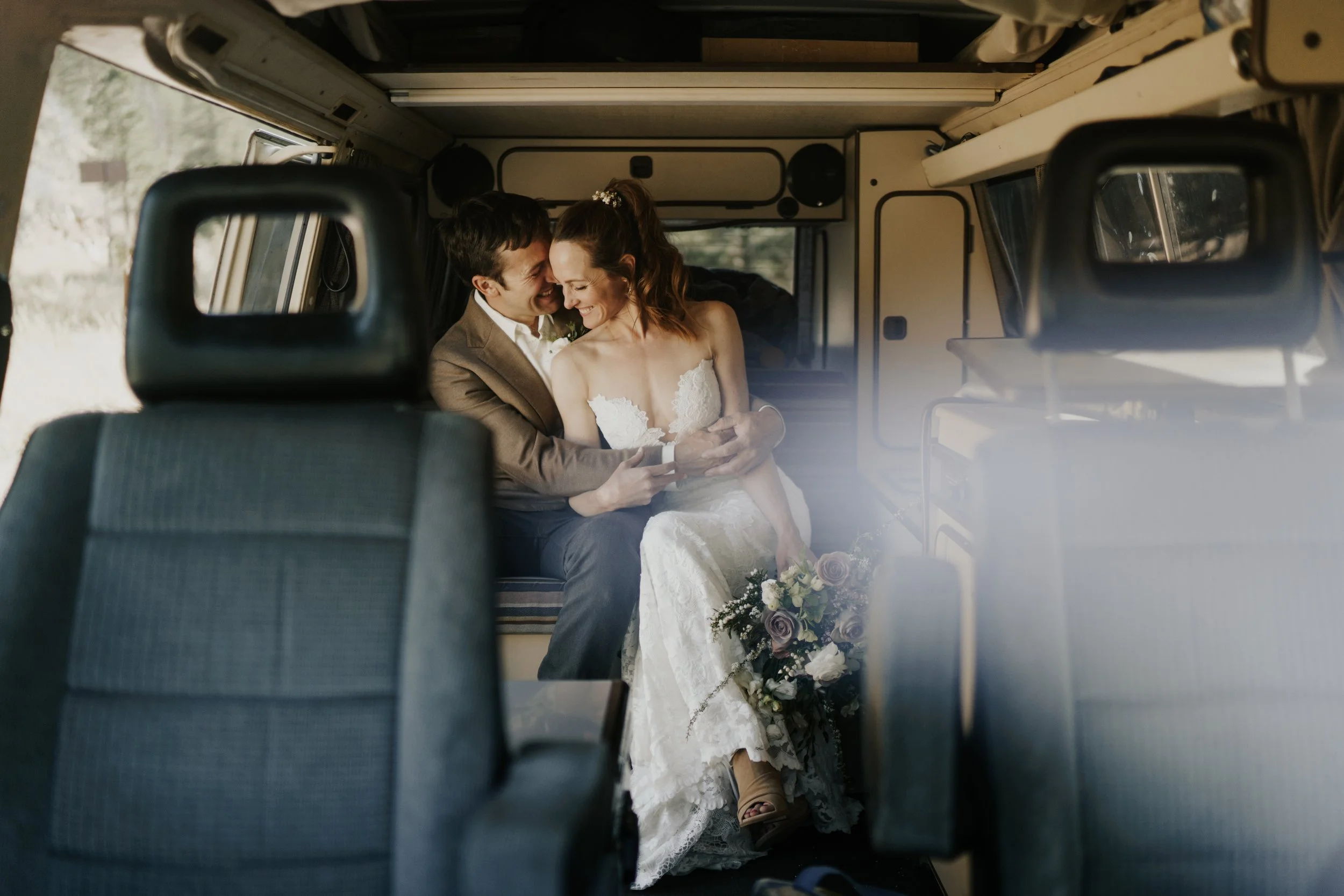 Intimate Van Life Elopement Fort Collins Colorado | Megan +Jesse