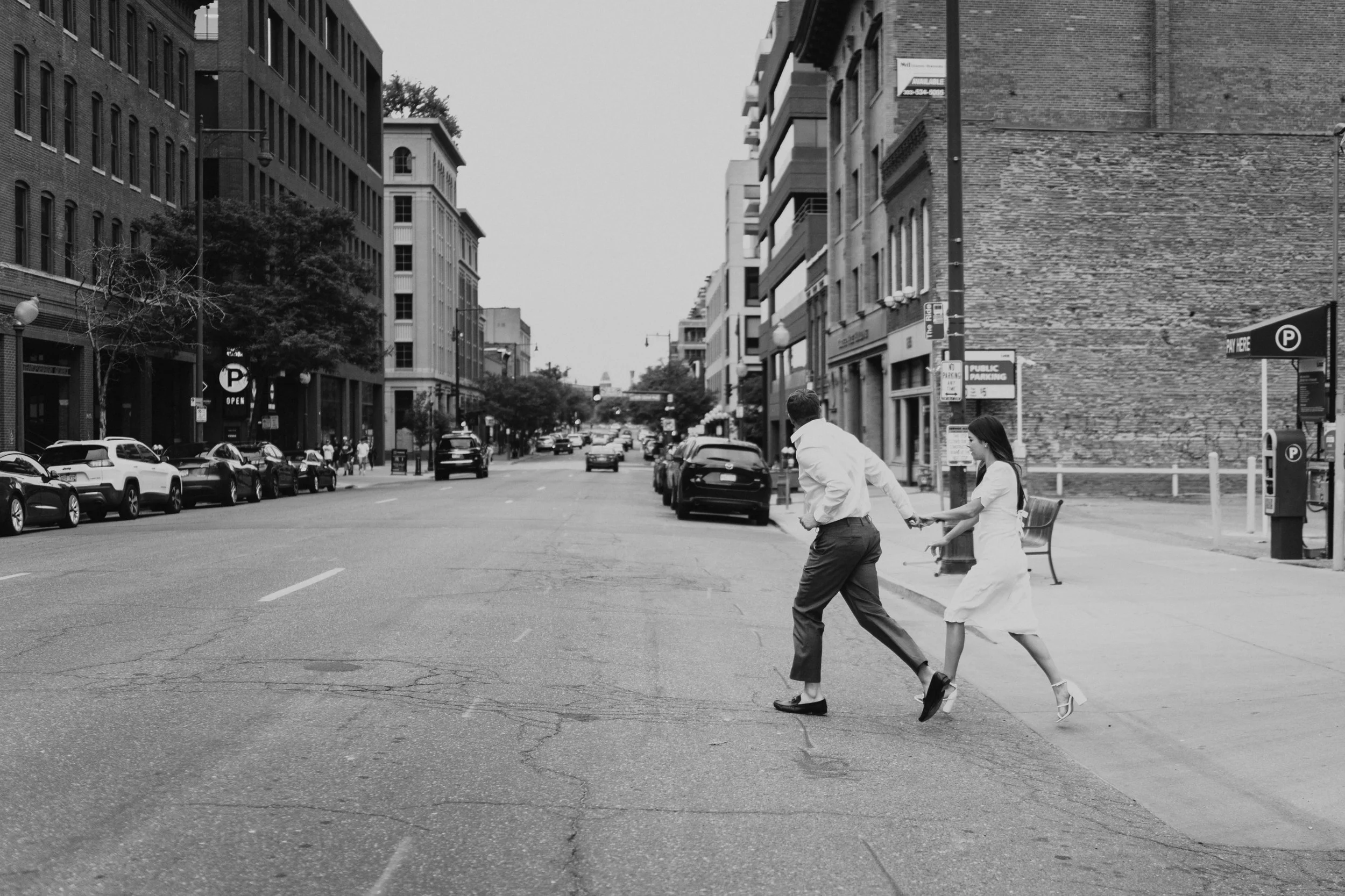 Urban Downtown Denver Engagement Session | Katelyn + Garette