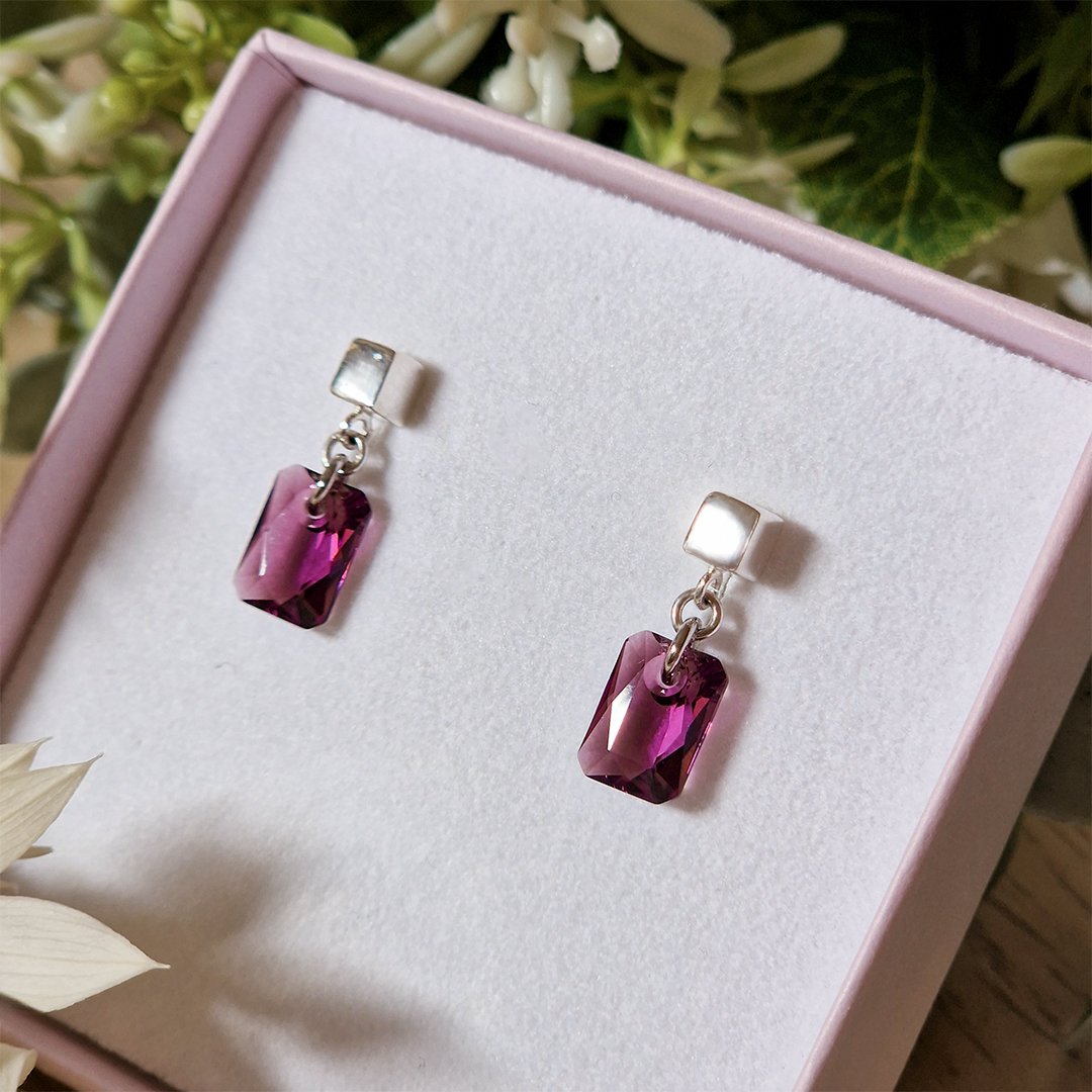 Silver Purple Rectangle Studs 1.jpg