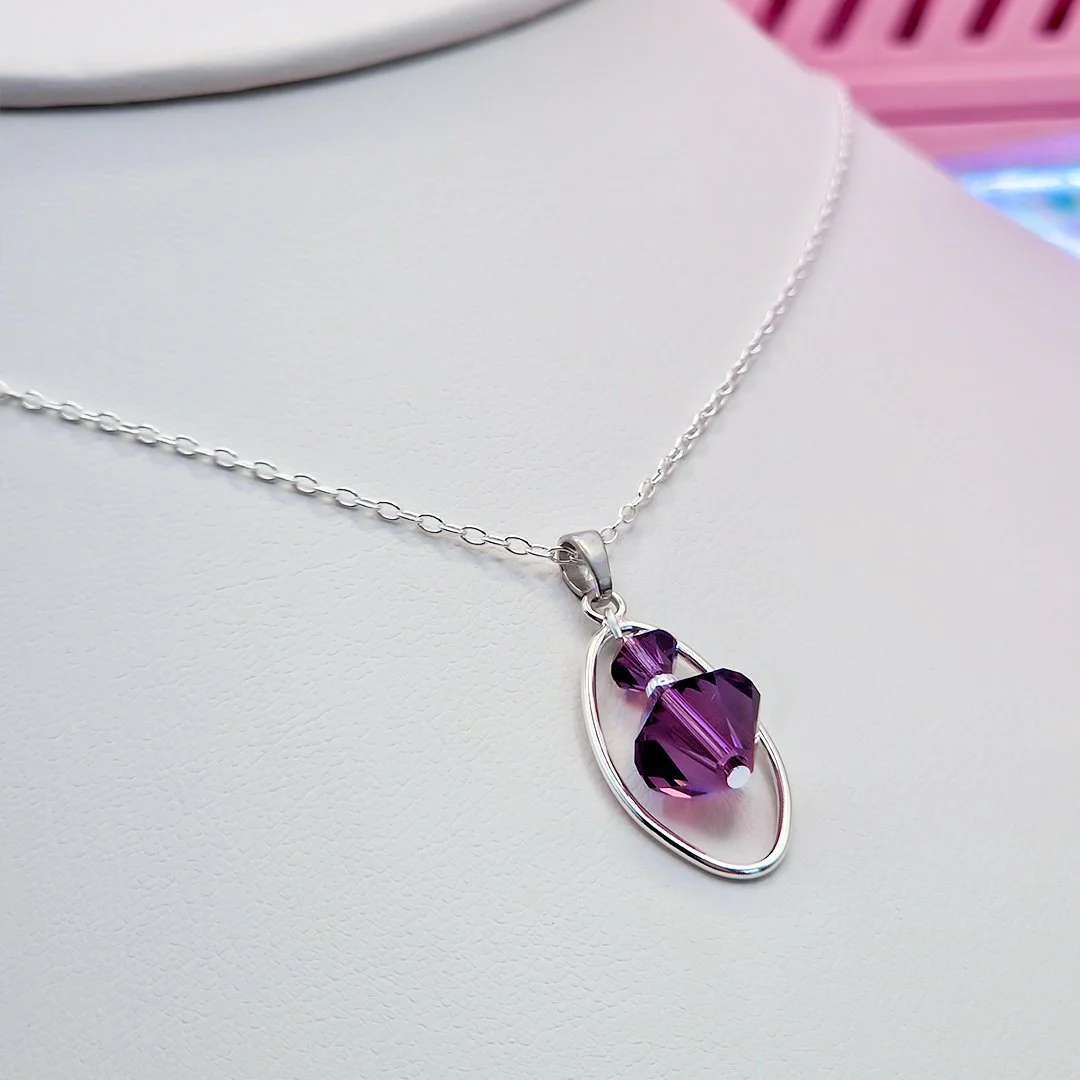 Rumi Silver Close Kpop Demon Hunters Necklace Square.jpg