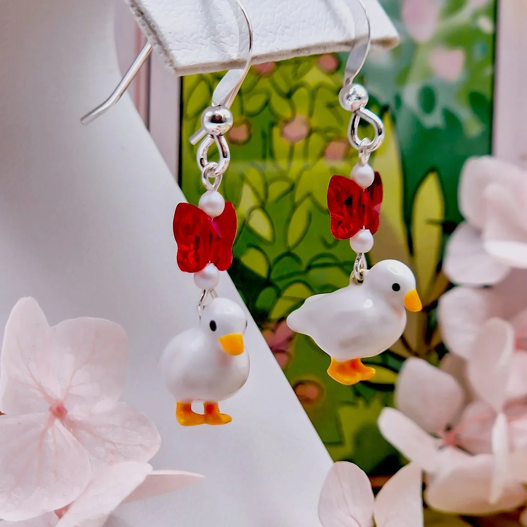 Honk Silver Earrings Full Square.jpg