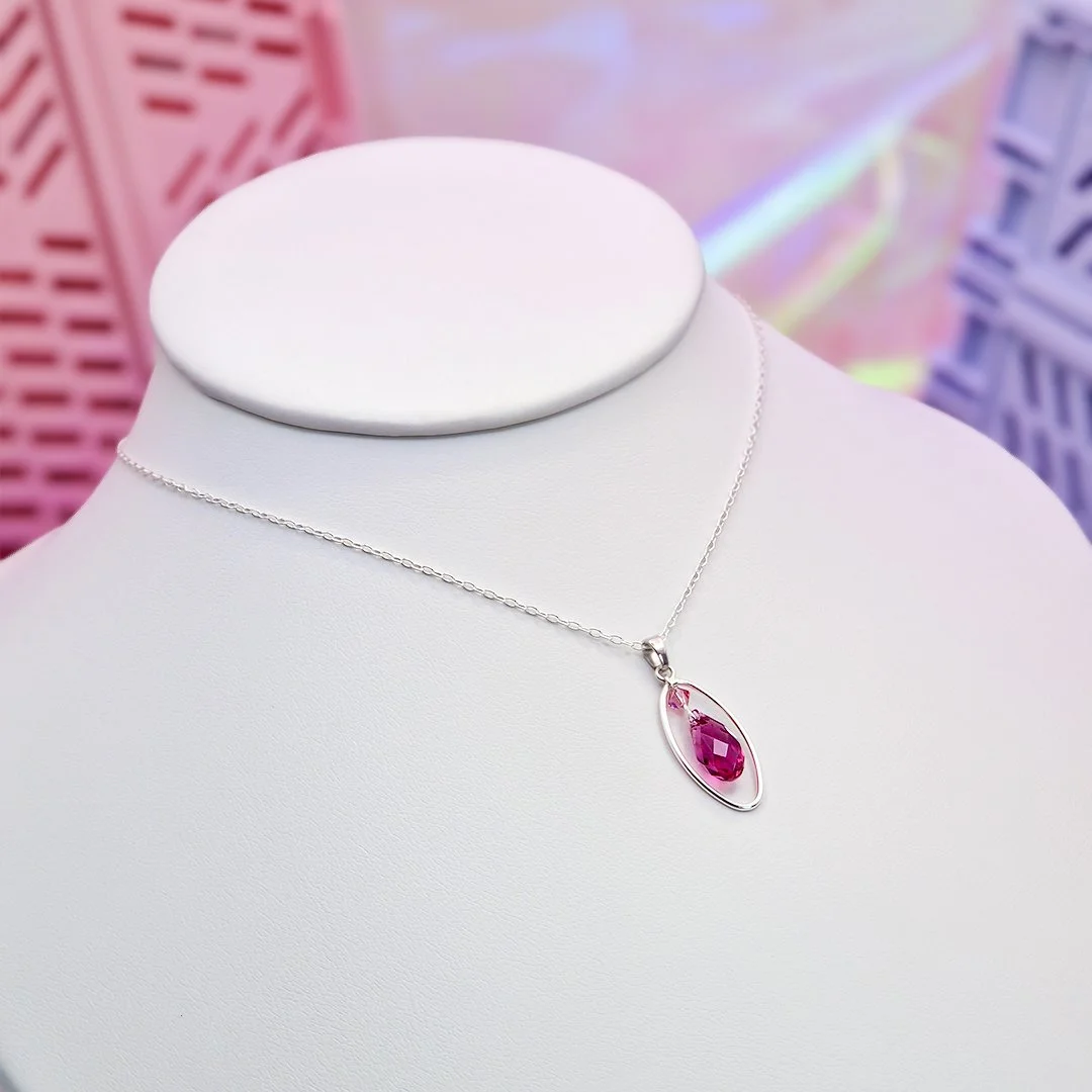 Mira Silver Full Kpop Demon Hunters Necklace Square.jpg