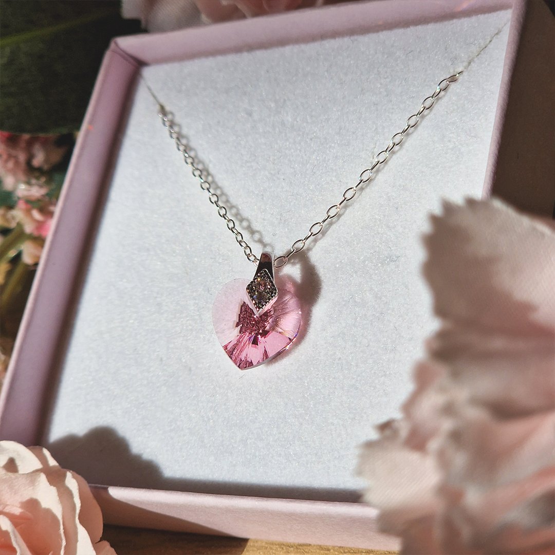 Pink Heart Necklace Silver 2.jpg