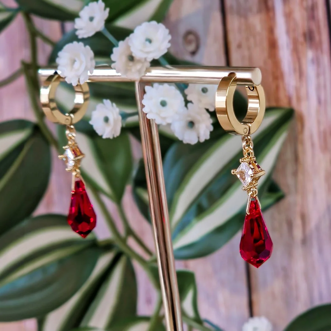 Frieren-Inspired Earrings 🌱