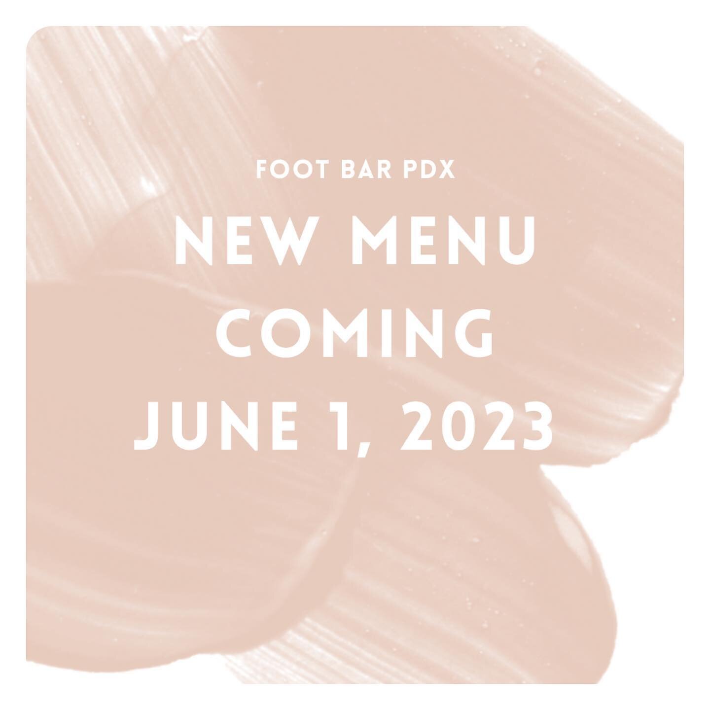 We will be launching our new service menu on June 1st! Join our newsletter and stay tuned on our socials. We will also be increasing our prices by $5.00 at that time to accommodate price increases and livable wages for our amazing staff. We hope to s