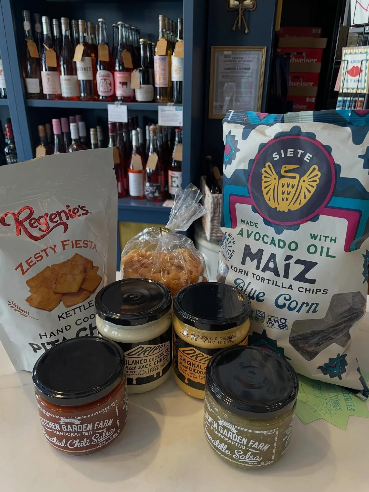 We&rsquo;re thinking easy-cheesy &ldquo;girl dinner&rdquo; tonight: queso, salsas, chips, and churros dipped in cocoa for dessert.