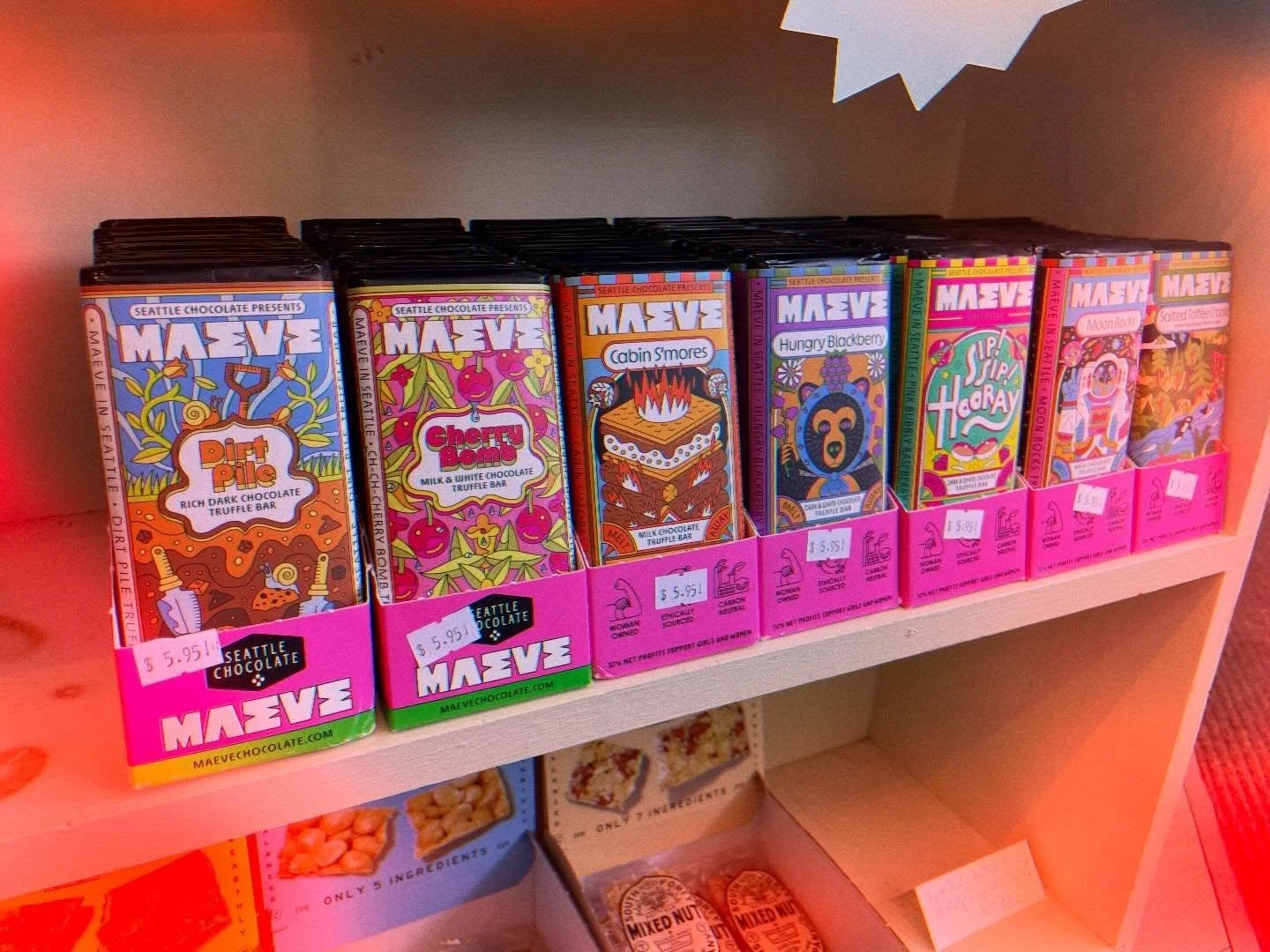 Maeze chocolates back in stock