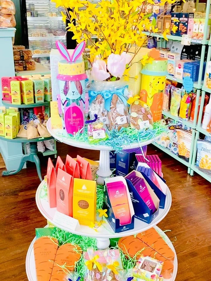 Easter 🐣 is upon us and we couldnt be more excited (Scream!) We have received all our unique and tasty treats for the little ones and adults alike. They are in limited quantities so stop by sooner than later to pick out your special basket items ahe