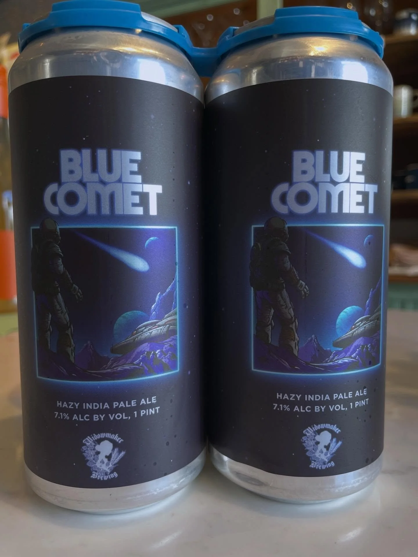 Back in stock, widow makers blue comet and green wizard along with brothers lux
