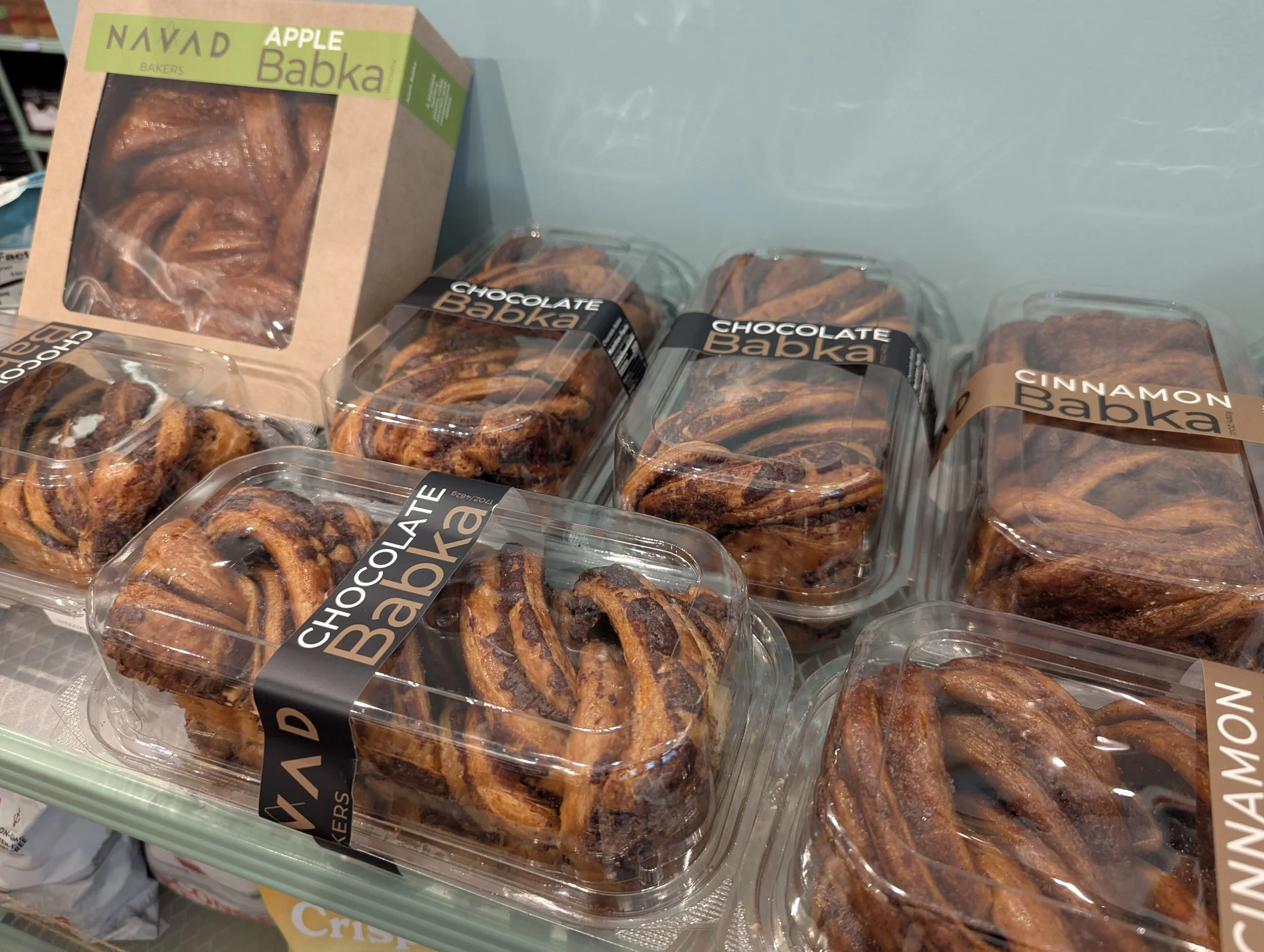 Chocolate, Cinnamon, and Apple Babka's from Navad's Bakery