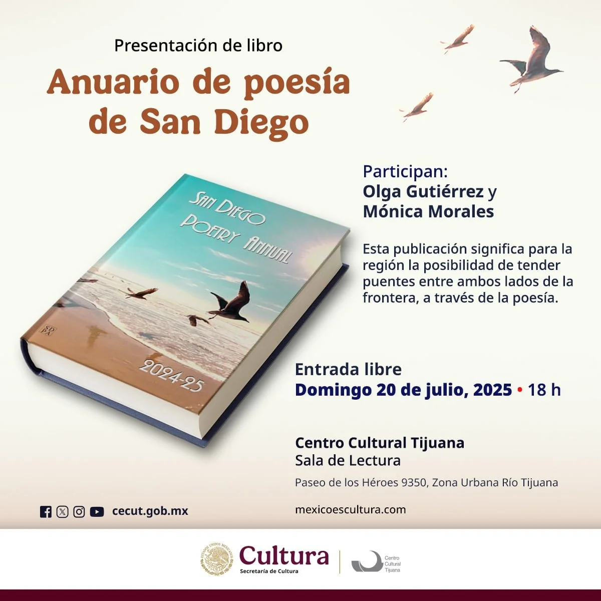 Anuario de Poesía de San Diego, Cantos