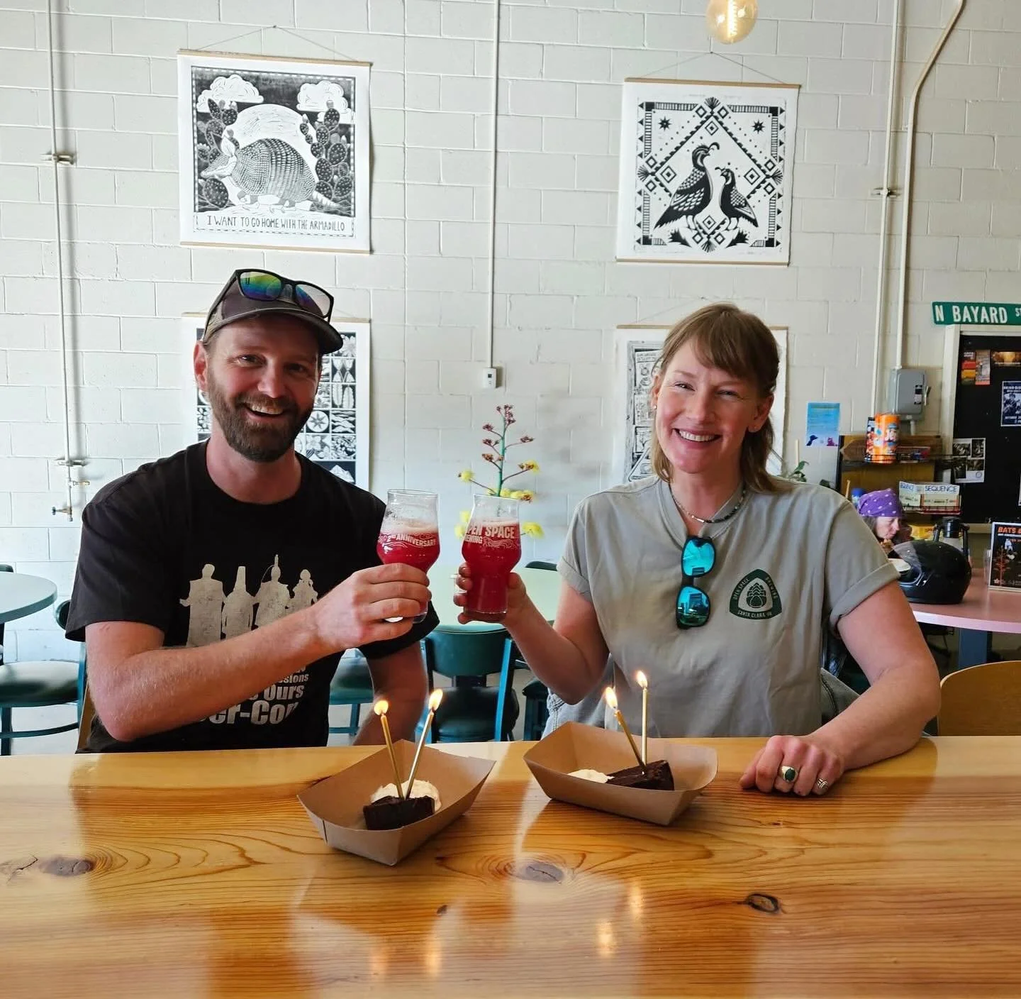 Two weeks ago we celebrated TWO YEARS of Open Space Brewing and we&rsquo;re still feeling the love! We appreciate every one of you for coming out to celebrate and sharing a pint with us. Seeing this little brewery grow has been a true joy&mdash;from 