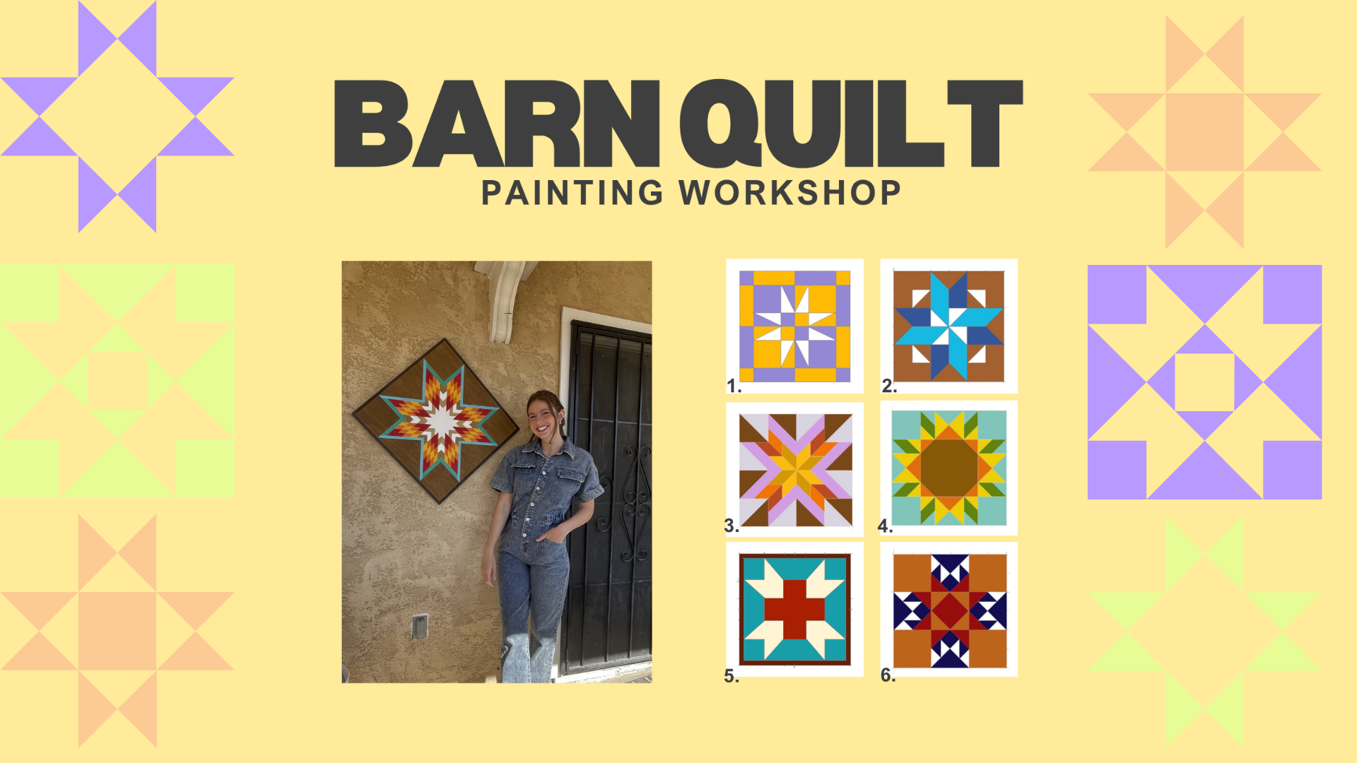 Barn Quilt Painting Workshop