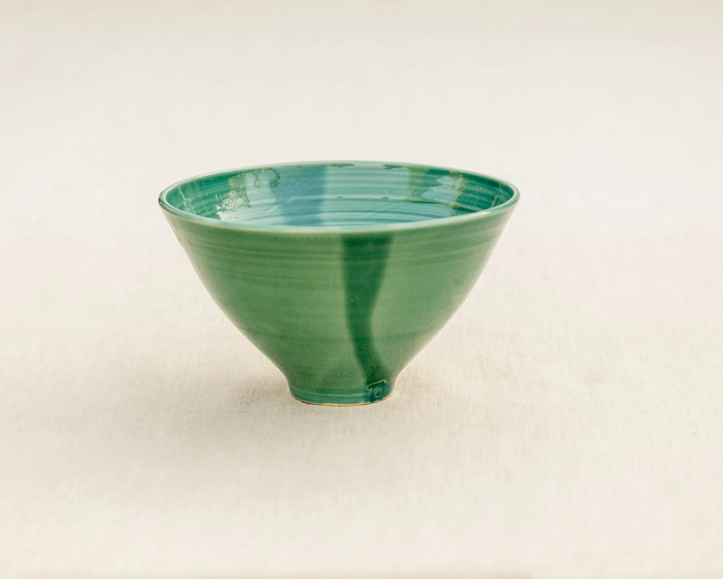 Bol céramique artisanale Benjamin - Turquoise
