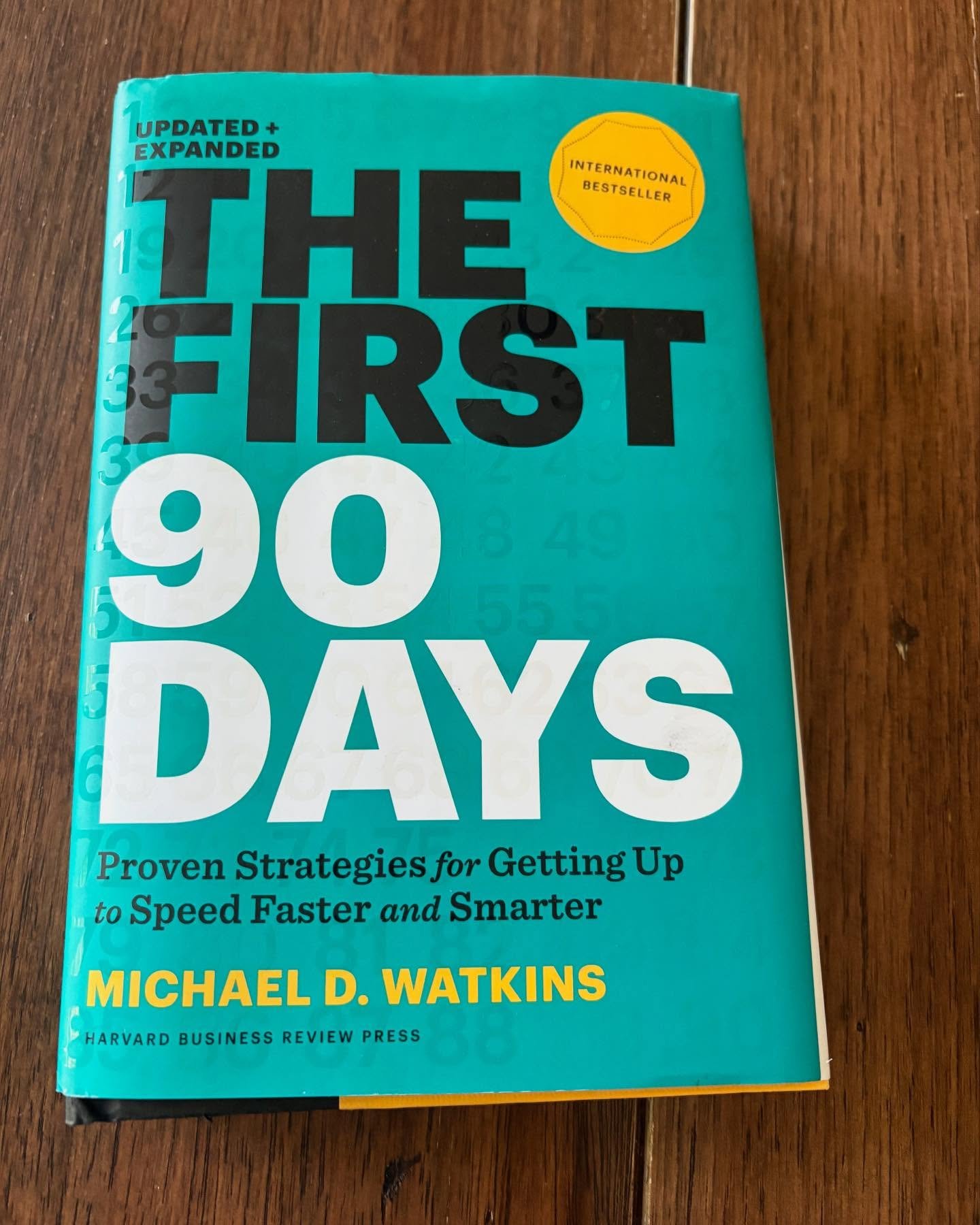 Nothing&rsquo;s better than hanging out in a cool bookstore on a hot afternoon! I just purchased an updated copy of Michael Watkins&rsquo; fantastic book and cannot wait to dig in and be even better prepared to help my clients along the search journe