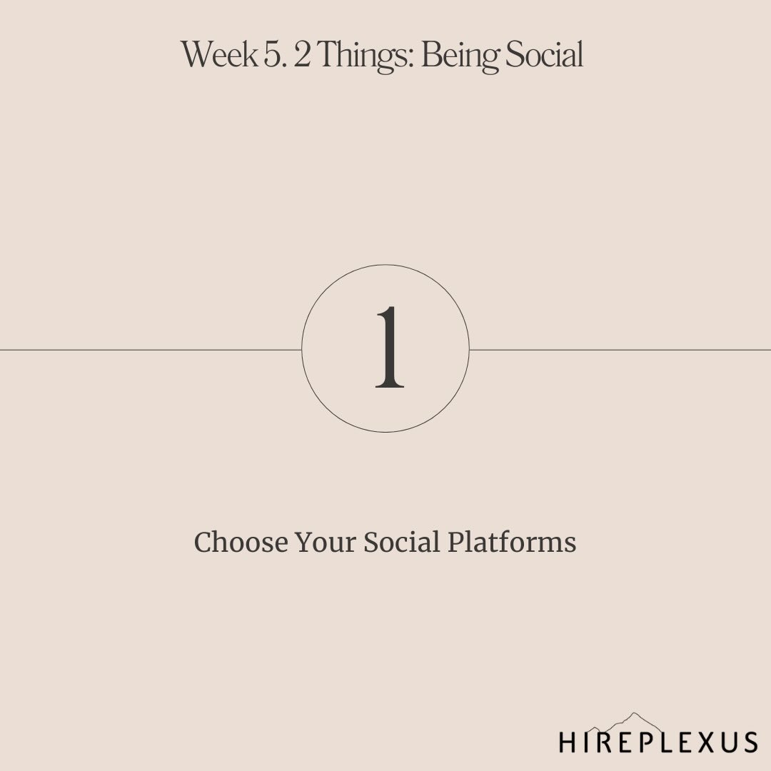 Week 5 in my series on kick-starting a job search is about starting to be social (without the pressure).

You don&rsquo;t need to suddenly become a &ldquo;thought leader&rdquo; or post every day for social media to support your job search.

This week