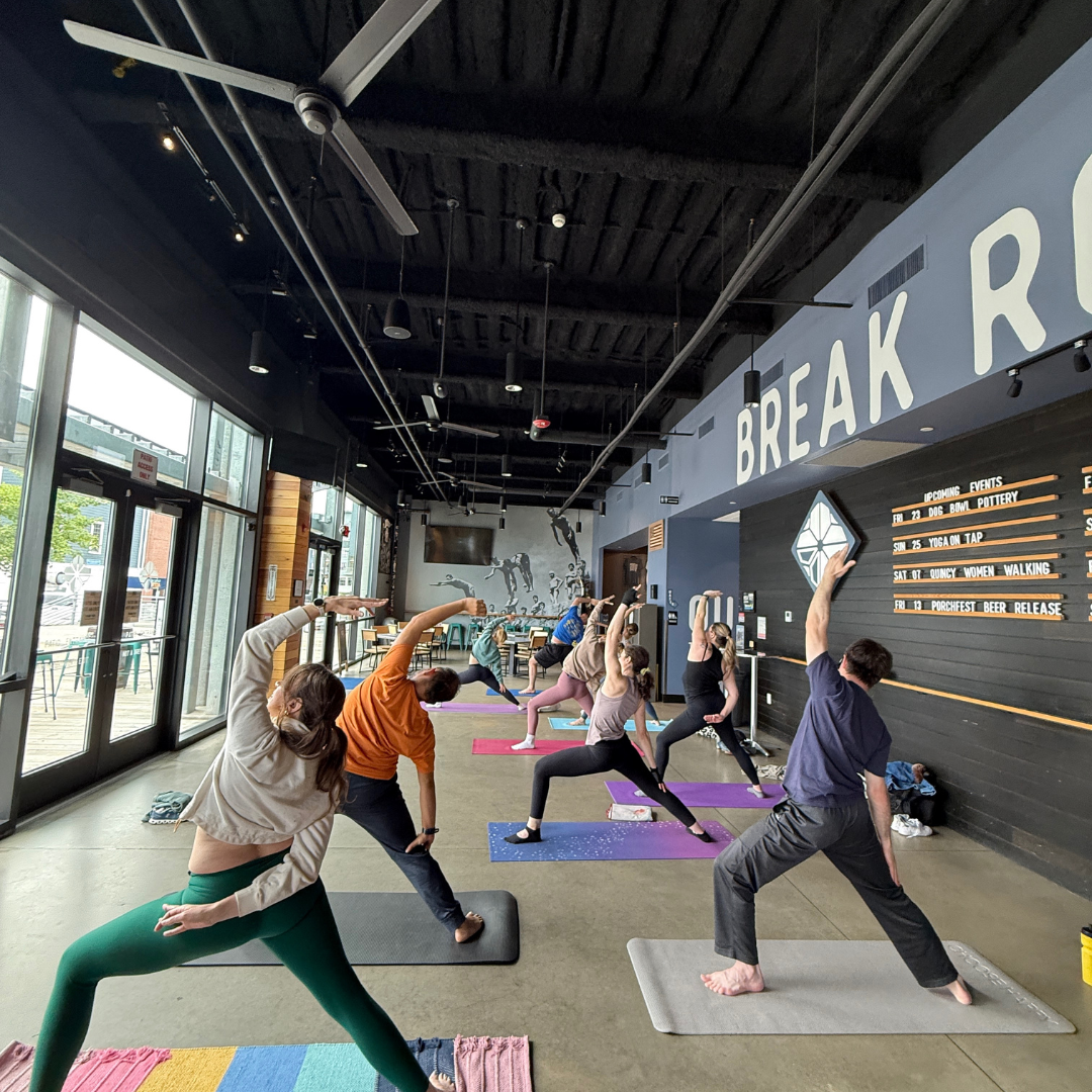 Yoga on Tap at Break Rock Brewery