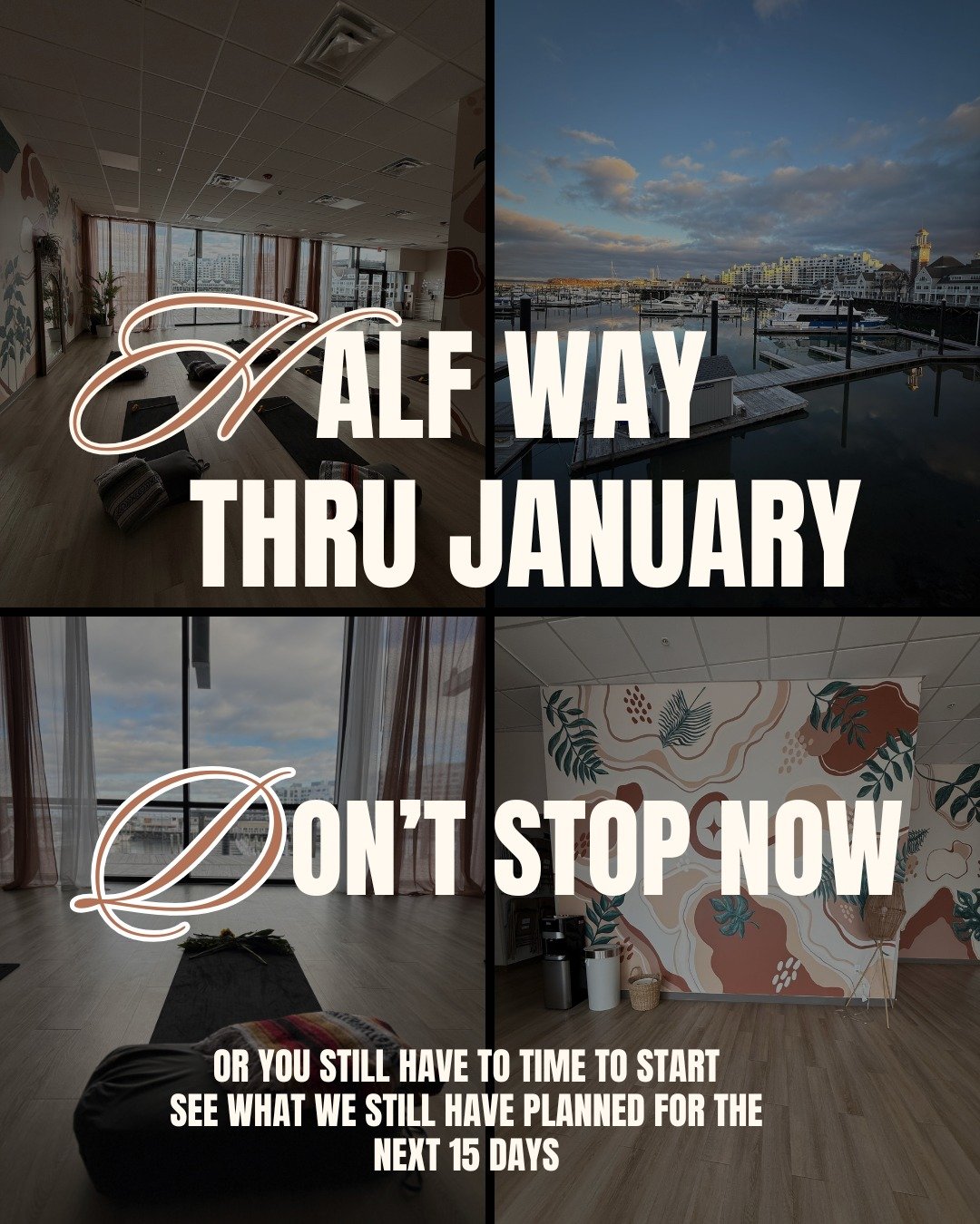 You made it halfway through January&hellip; don&rsquo;t stop now.
(or if you haven&rsquo;t started yet&hellip; this is your sign 😉)
✨ Here&rsquo;s what we have planned for the last 15 days of January at Capella:

🤰 Prenatal Yoga
Sundays at 3:30 PM 