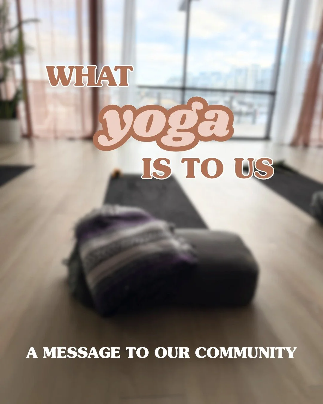 We know the times are heavy right now. We know many are searching for peace, for grounding, for light, sometimes just a moment to breathe.

We also know that one hour on the mat can feel like a reset. A pause. A chance to be still inside what can oft