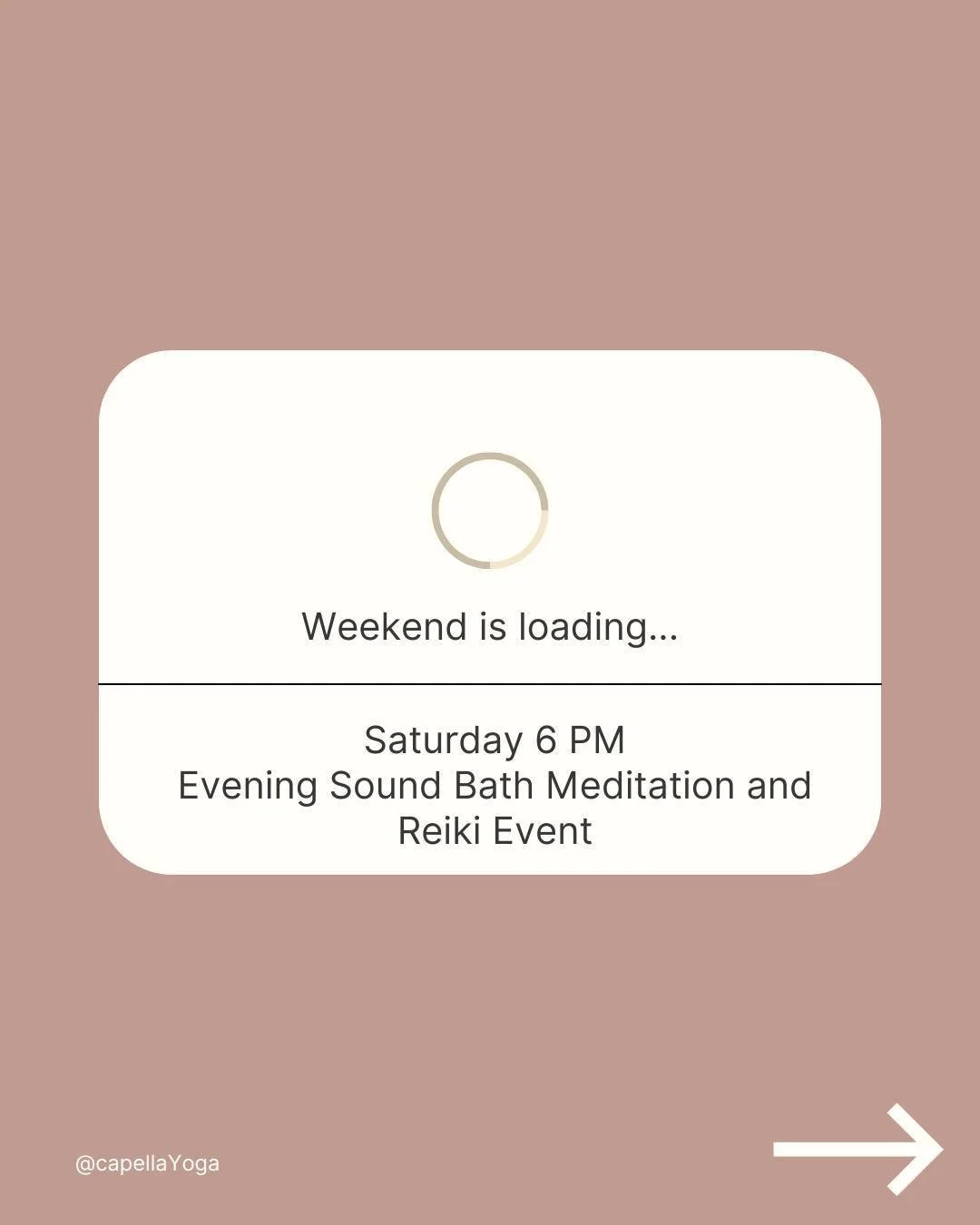 THIS SATURDAY&hellip;

No better way to enter a new season than our monthly Evening Sound Bath Meditation and Reiki Event. @thrivewithkatalin  is back in studio on Saturday March 21st at 6 PM to bring you this amazing event you won&rsquo;t want to mi