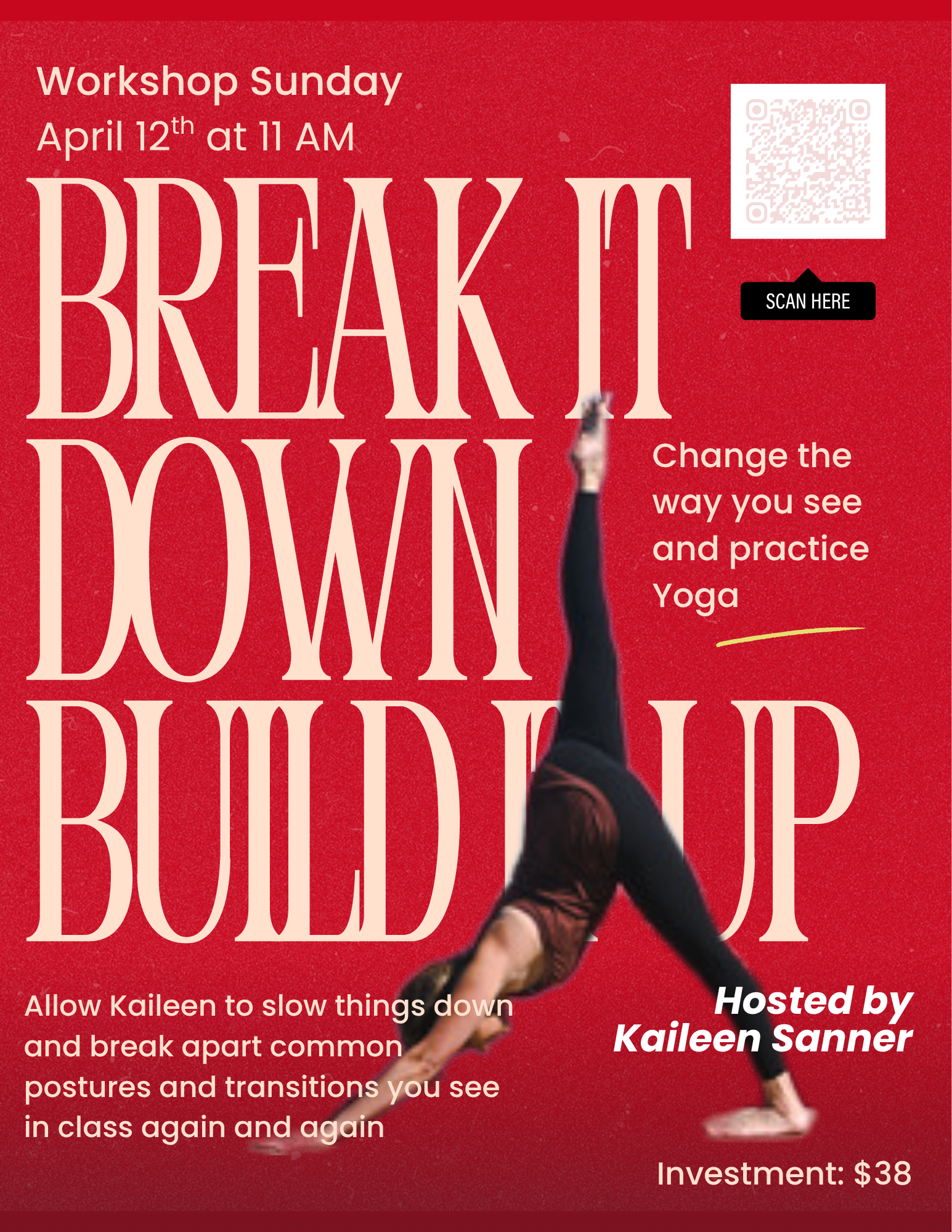 Break it Down Build it Up- Beginners Workshop with Kaileen