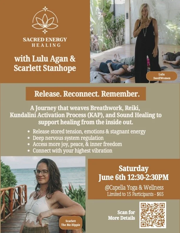 Sacred Energy Healing with Lulu Agan & Scarlett Stanhope