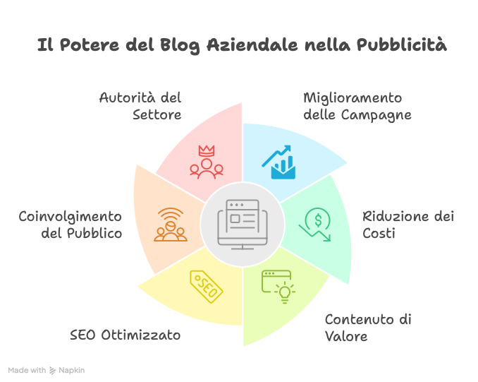 Il Blog aziendale è la materia prima delle tue campagne pubblicitarie