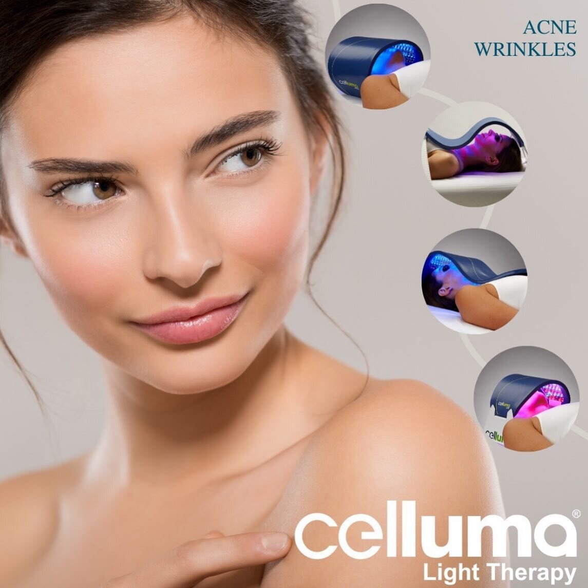 Celluma can be used to treat acne, wrinkles as well as pain from inflammation and injuries all over the body.