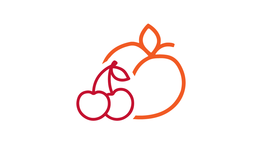 Cherry Hill Farms Locally Grown Cherries, Peaches, Apples