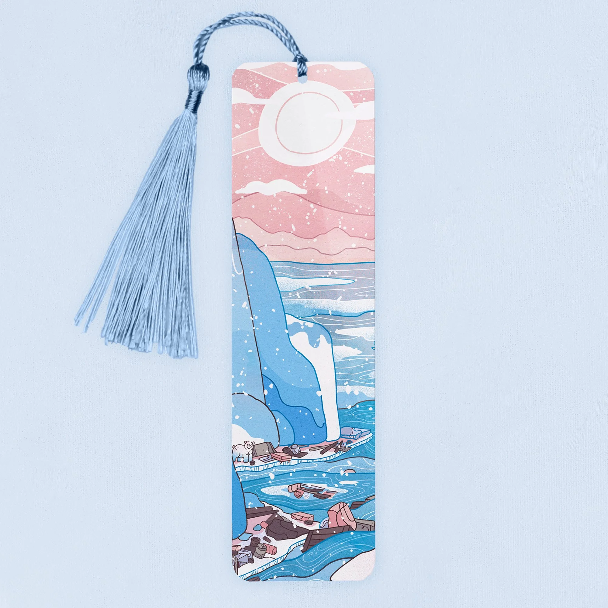Blue Mountains Aluminium Bookmark