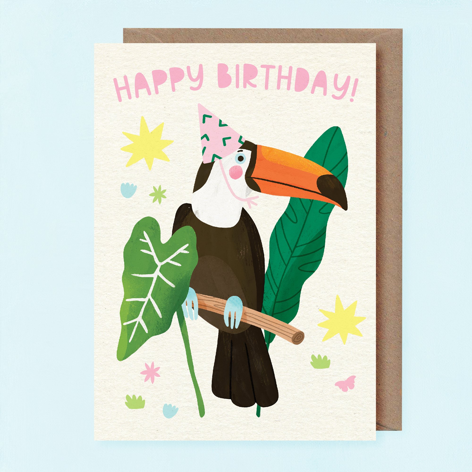Toucan Happy Birthday Card