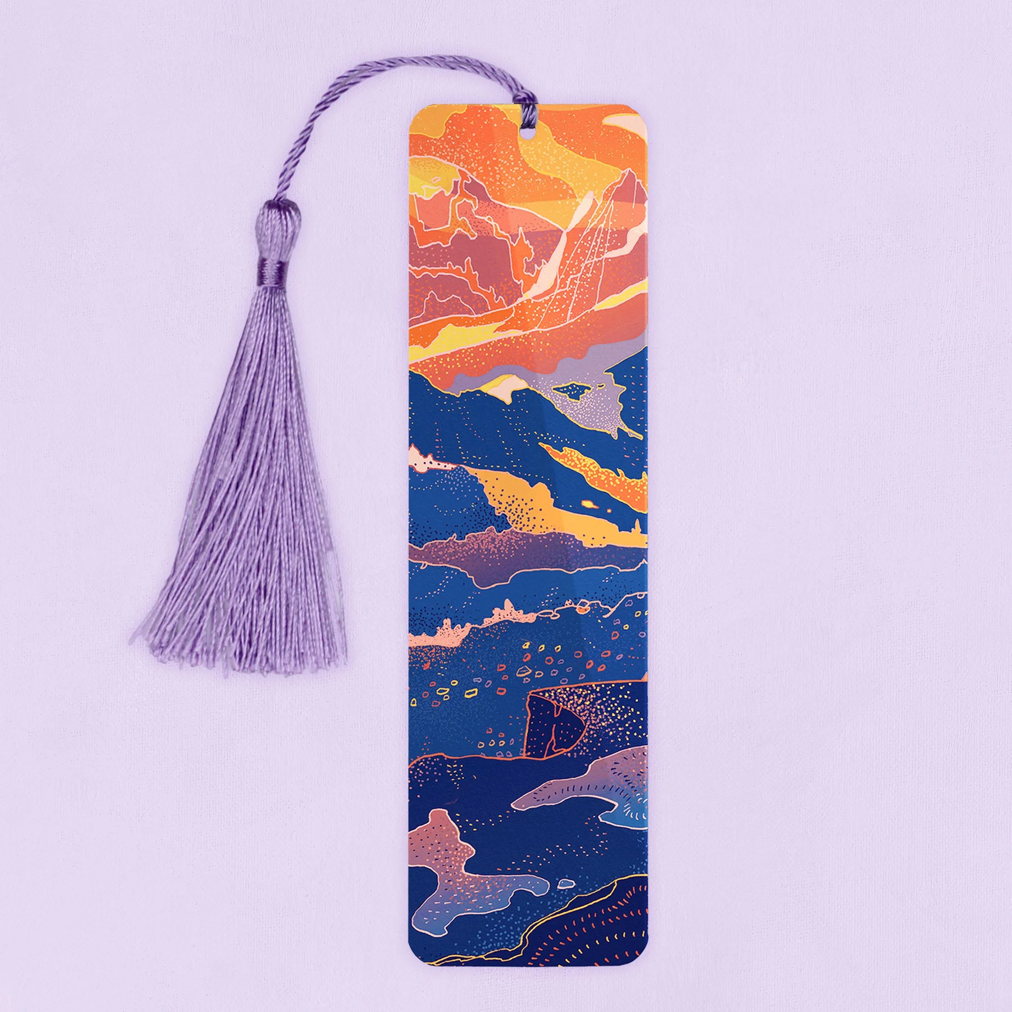 Sunrise Aluminium Bookmark