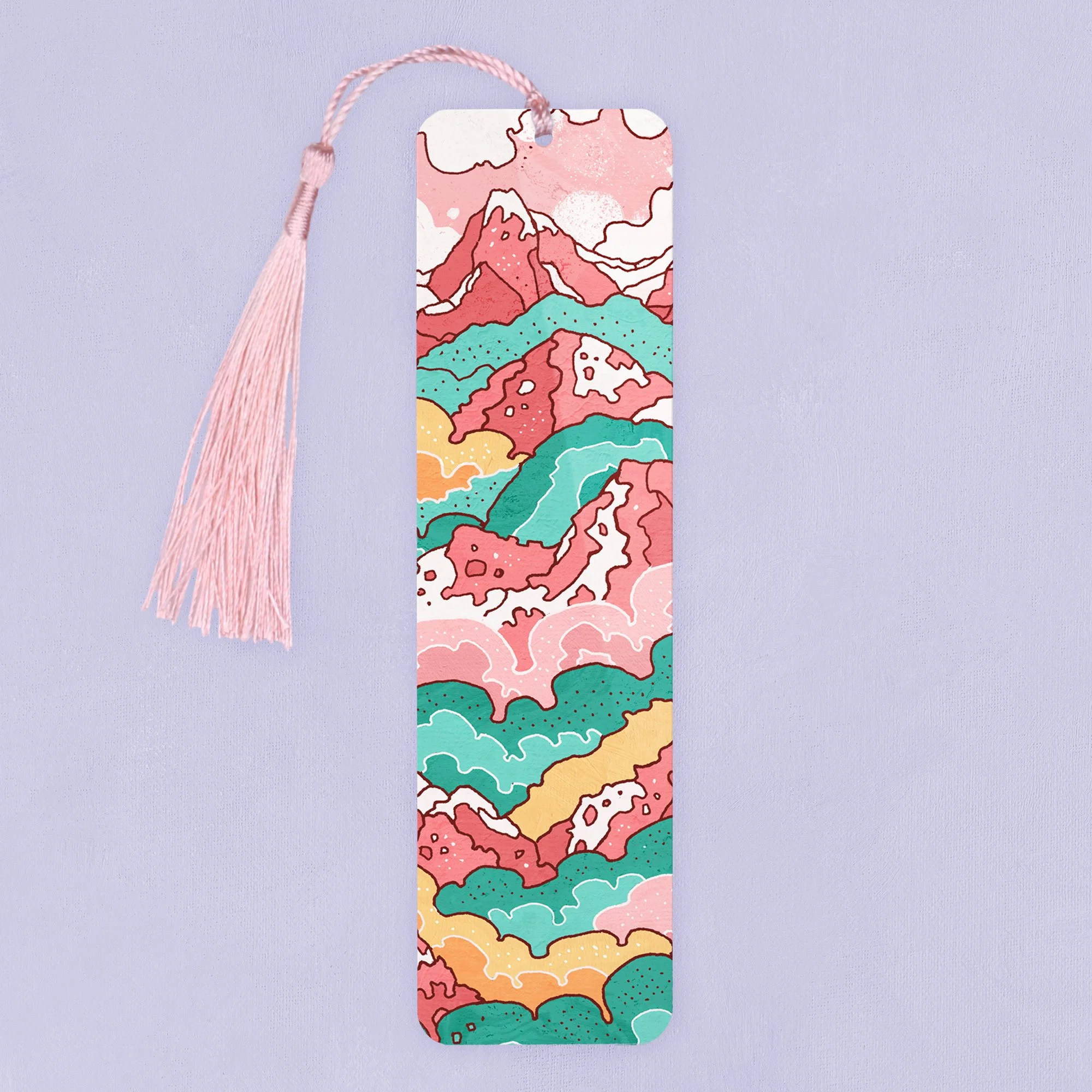Raspberry Hills Aluminium Bookmark