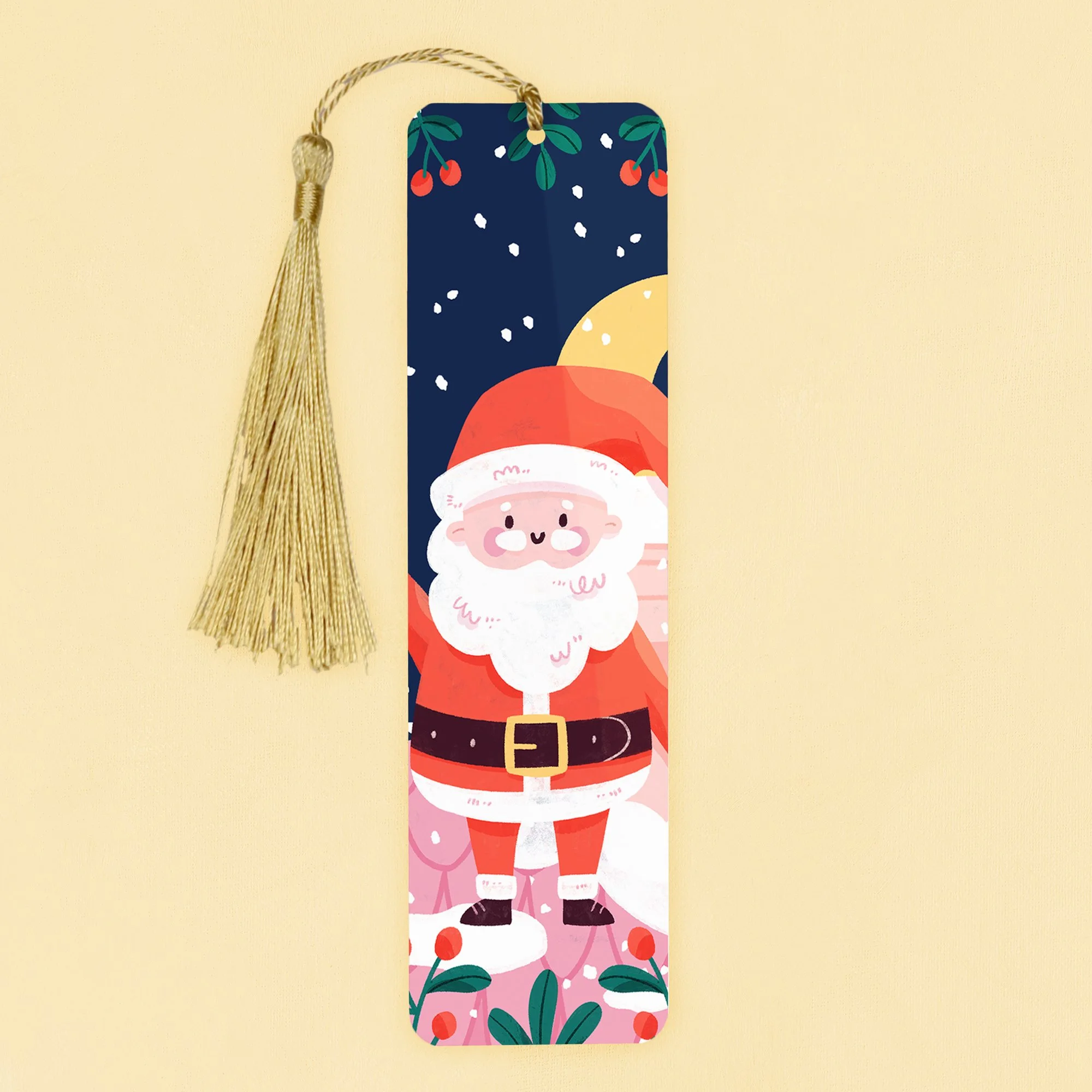 Santa Aluminium Bookmark